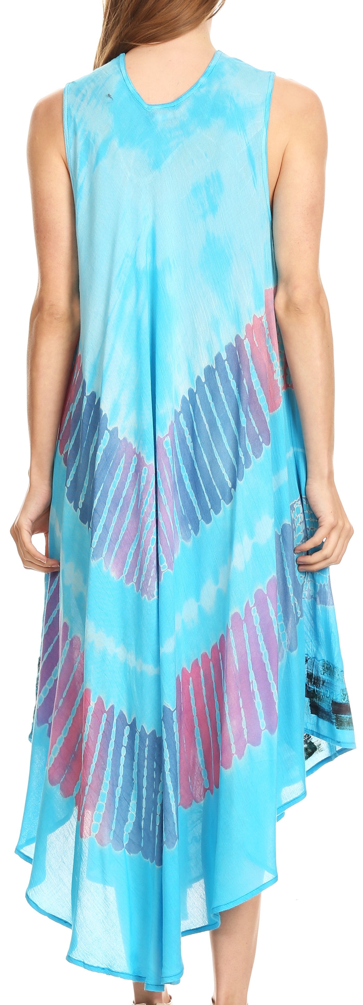 Sakkas - Tasanee Caftan Tank Dress / Cover Up