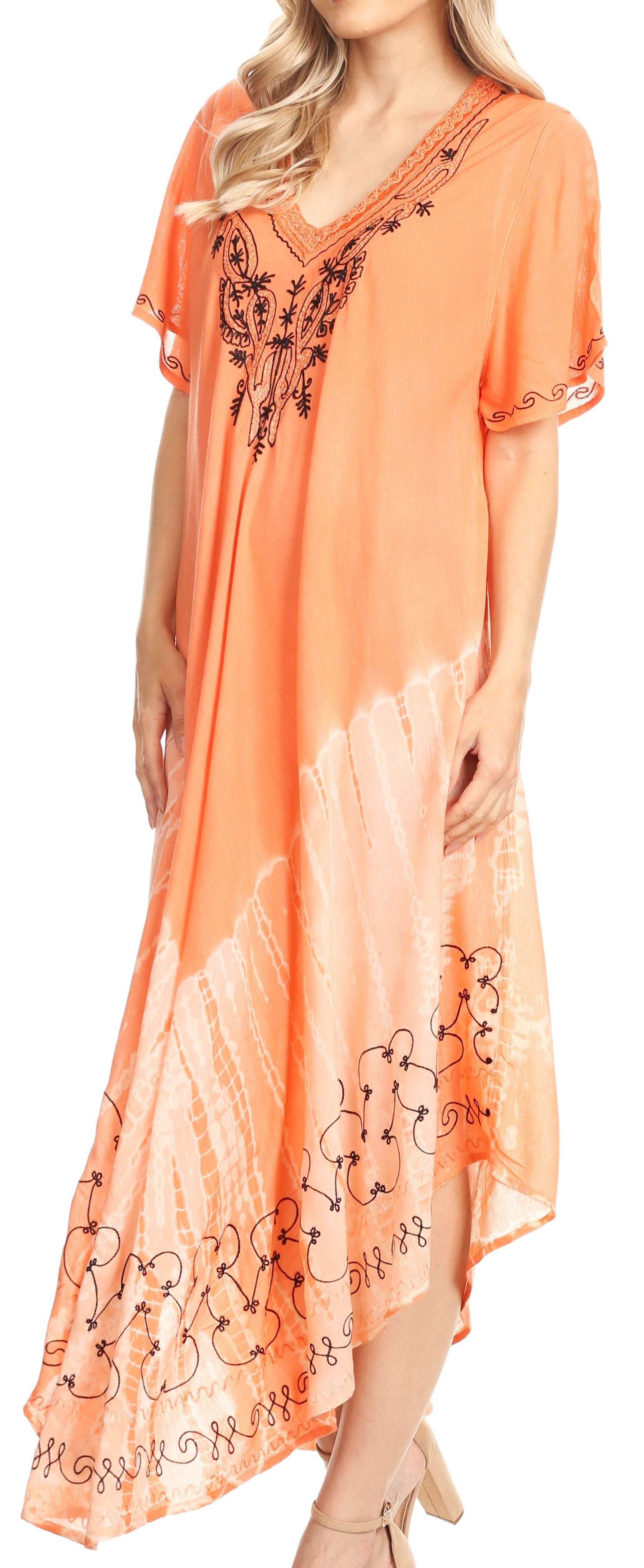 Orange Kaftan
