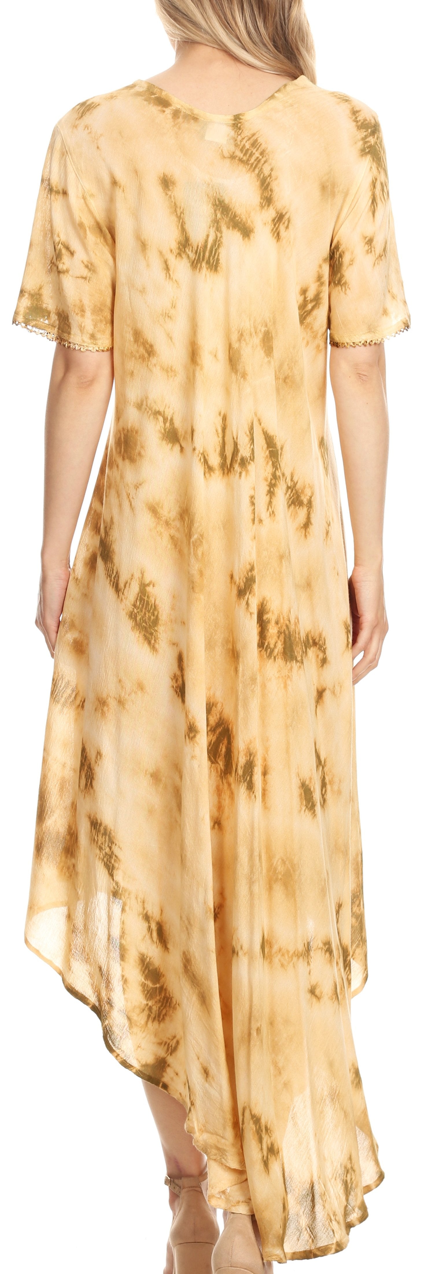 Sakkas - Nalani Flowy Caftan Tie Dye