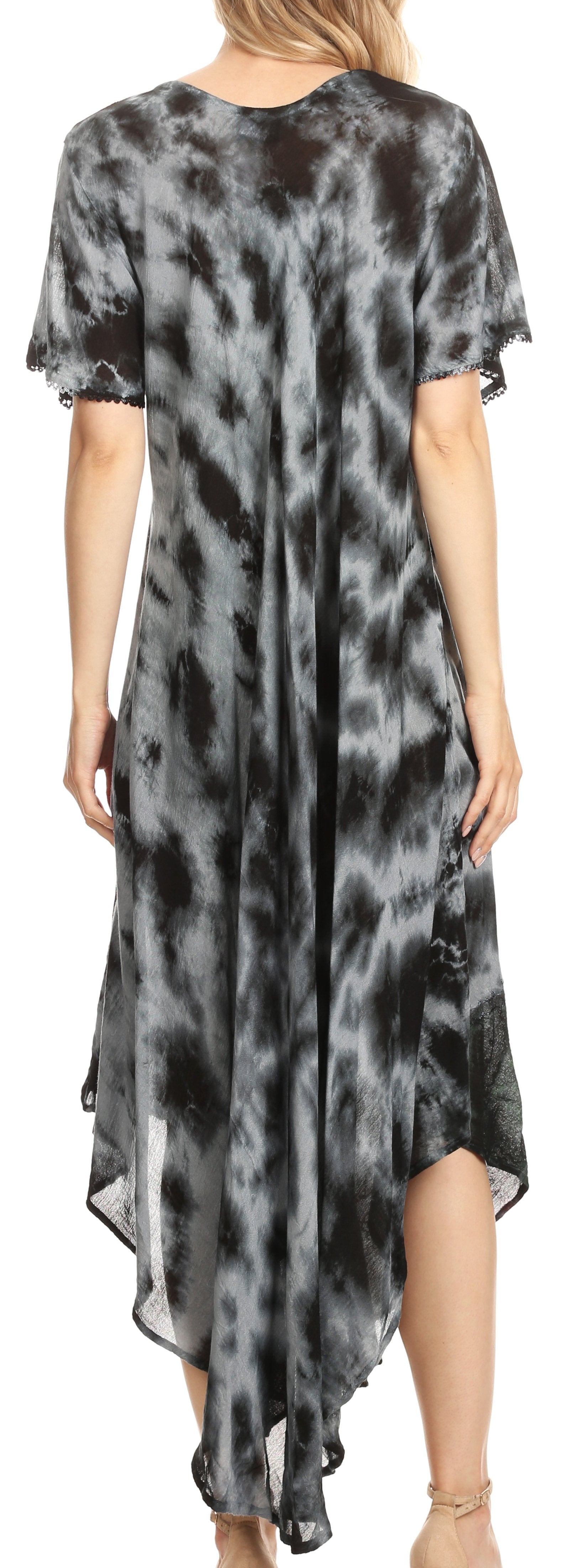 Sakkas - Nalani Flowy Caftan Tie Dye