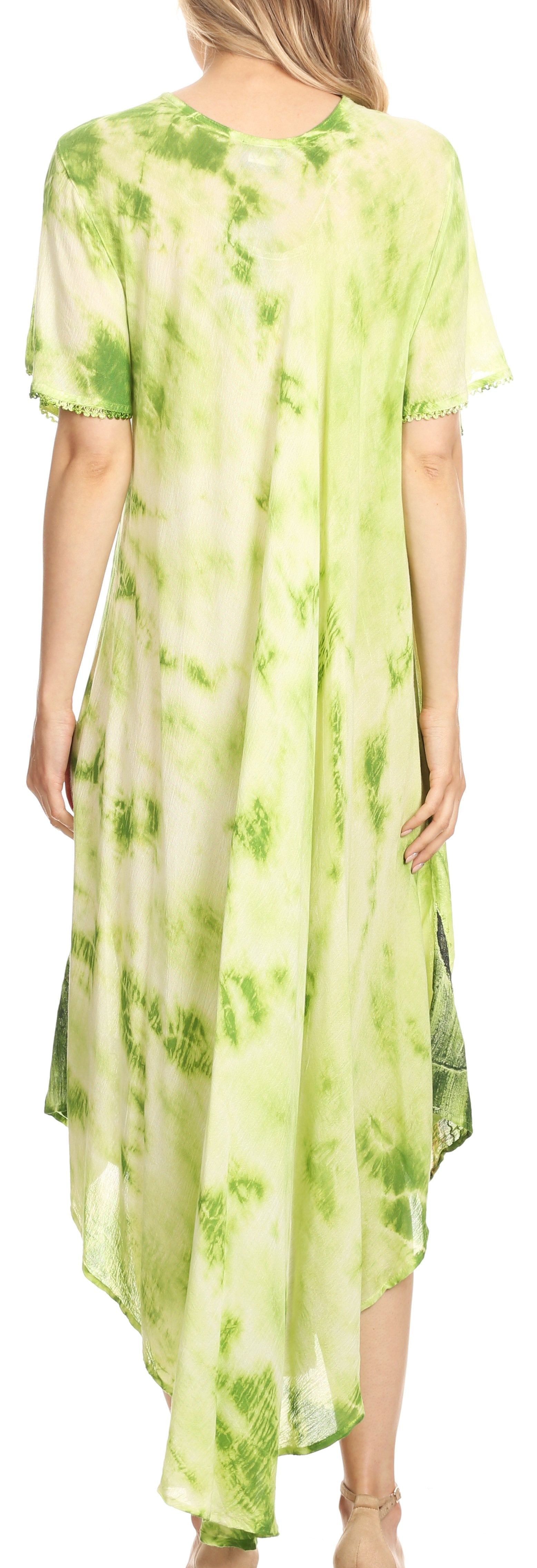 Sakkas - Nalani Flowy Caftan Tie Dye