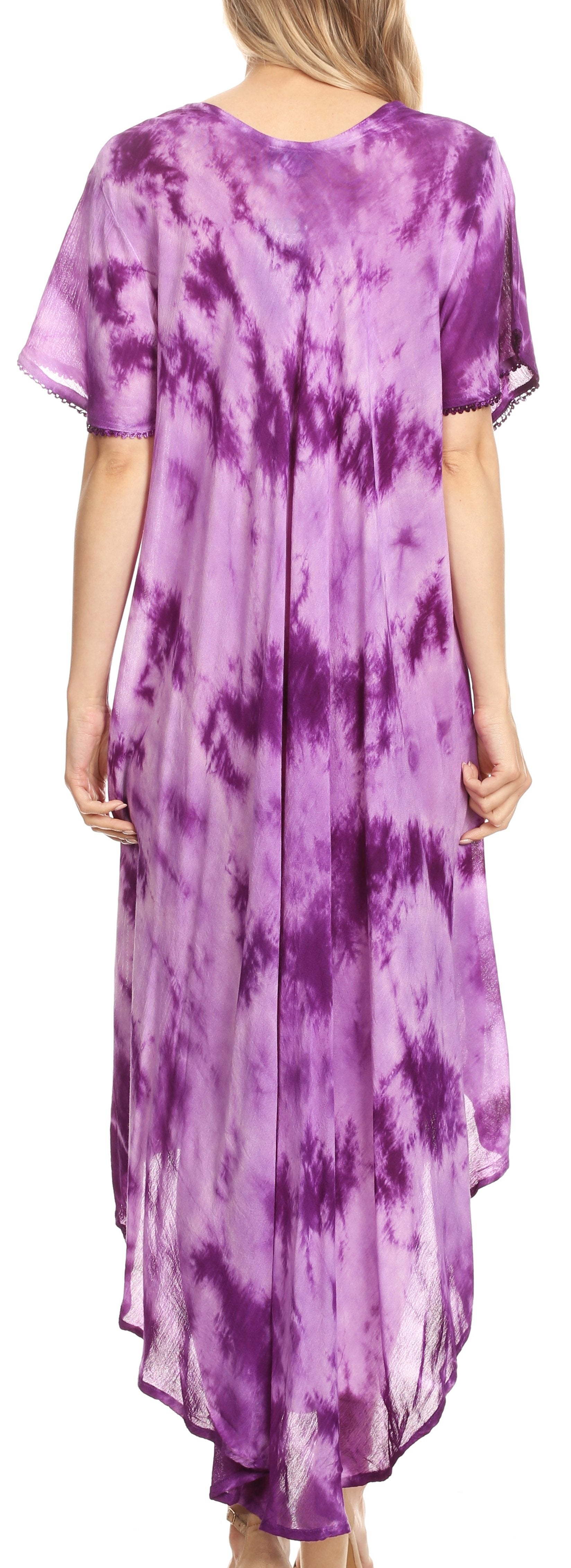 Sakkas - Nalani Flowy Caftan Tie Dye