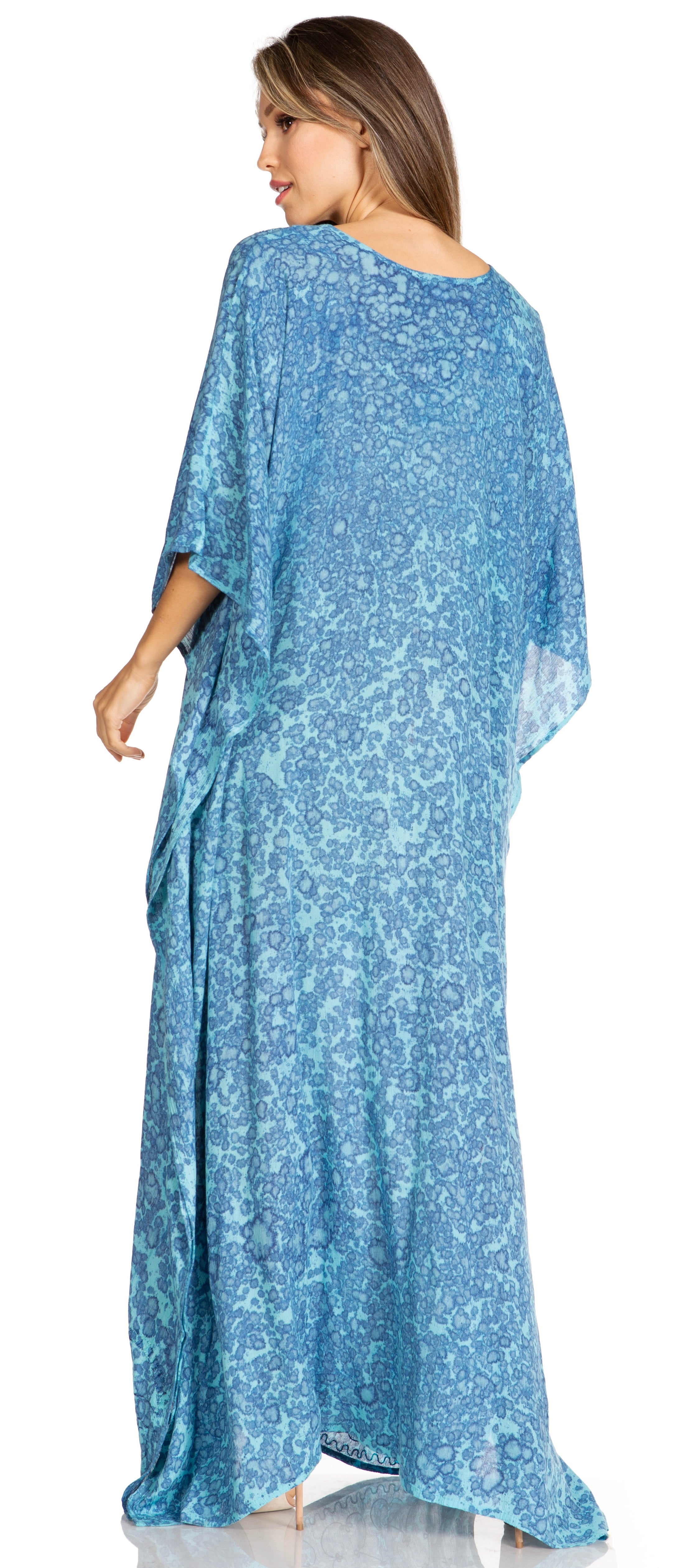 Sakkas Catia Women's Boho-Style Long Maxi Caftan