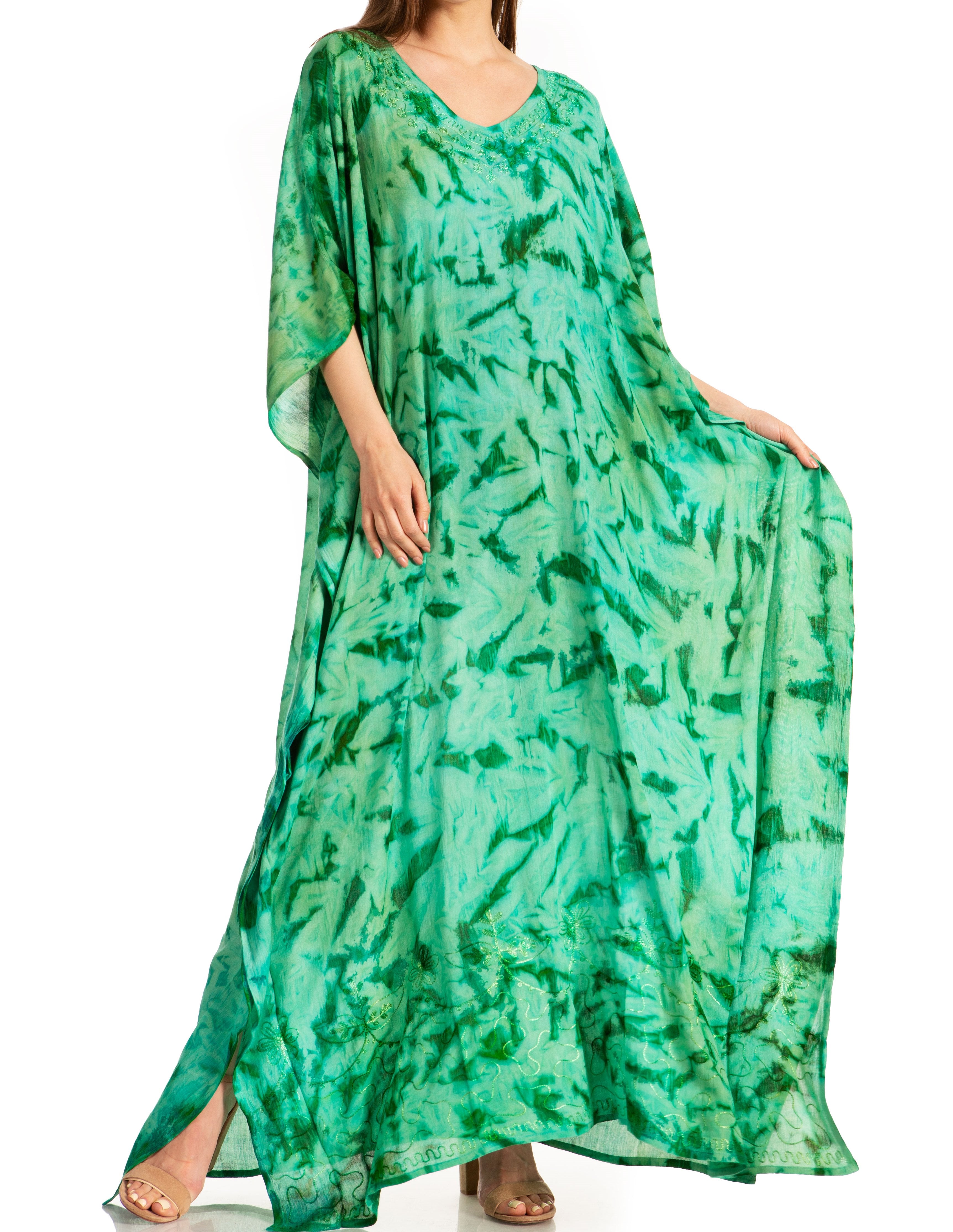 green kaftan