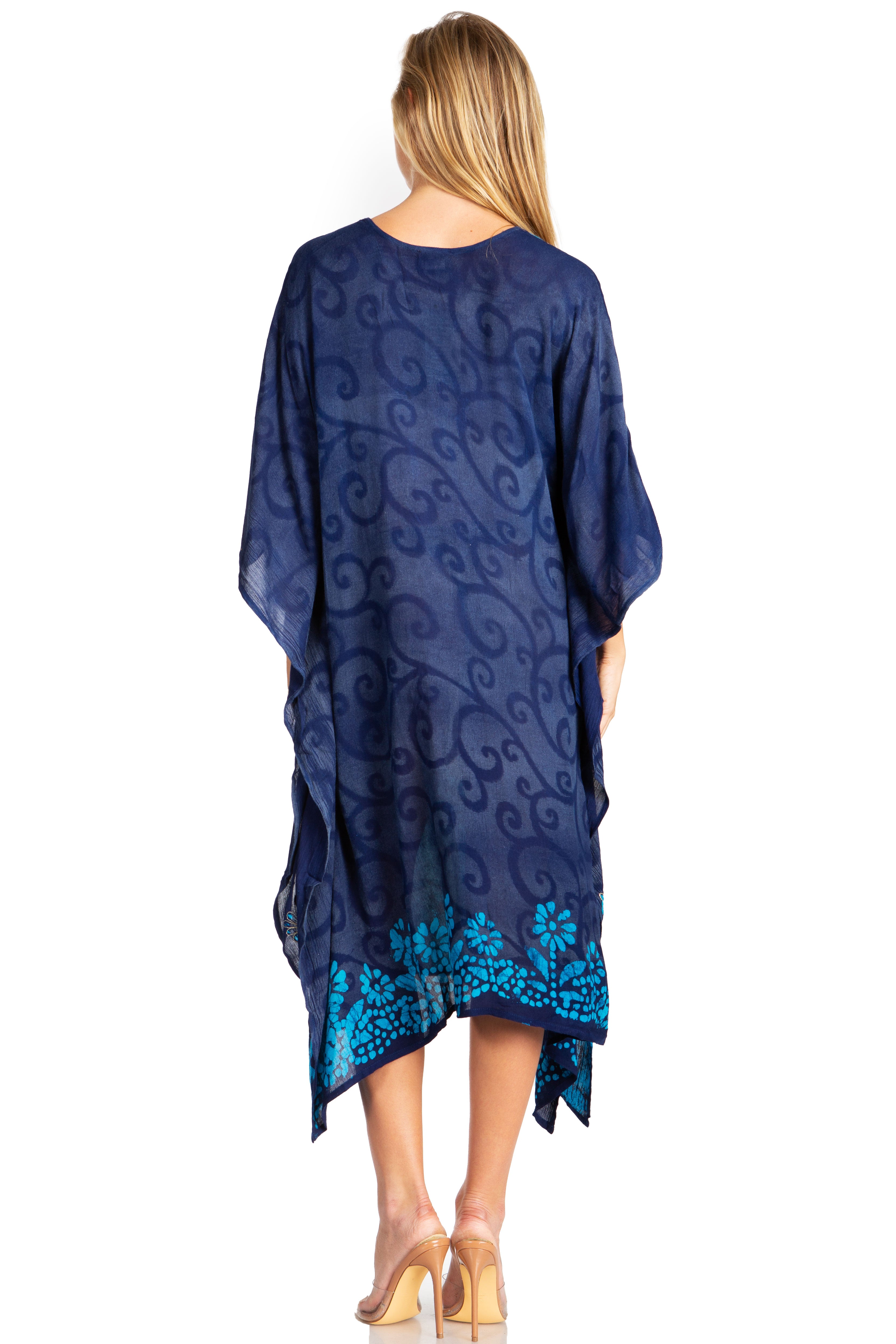 Sakkas Clementine Tie Dye Caftan