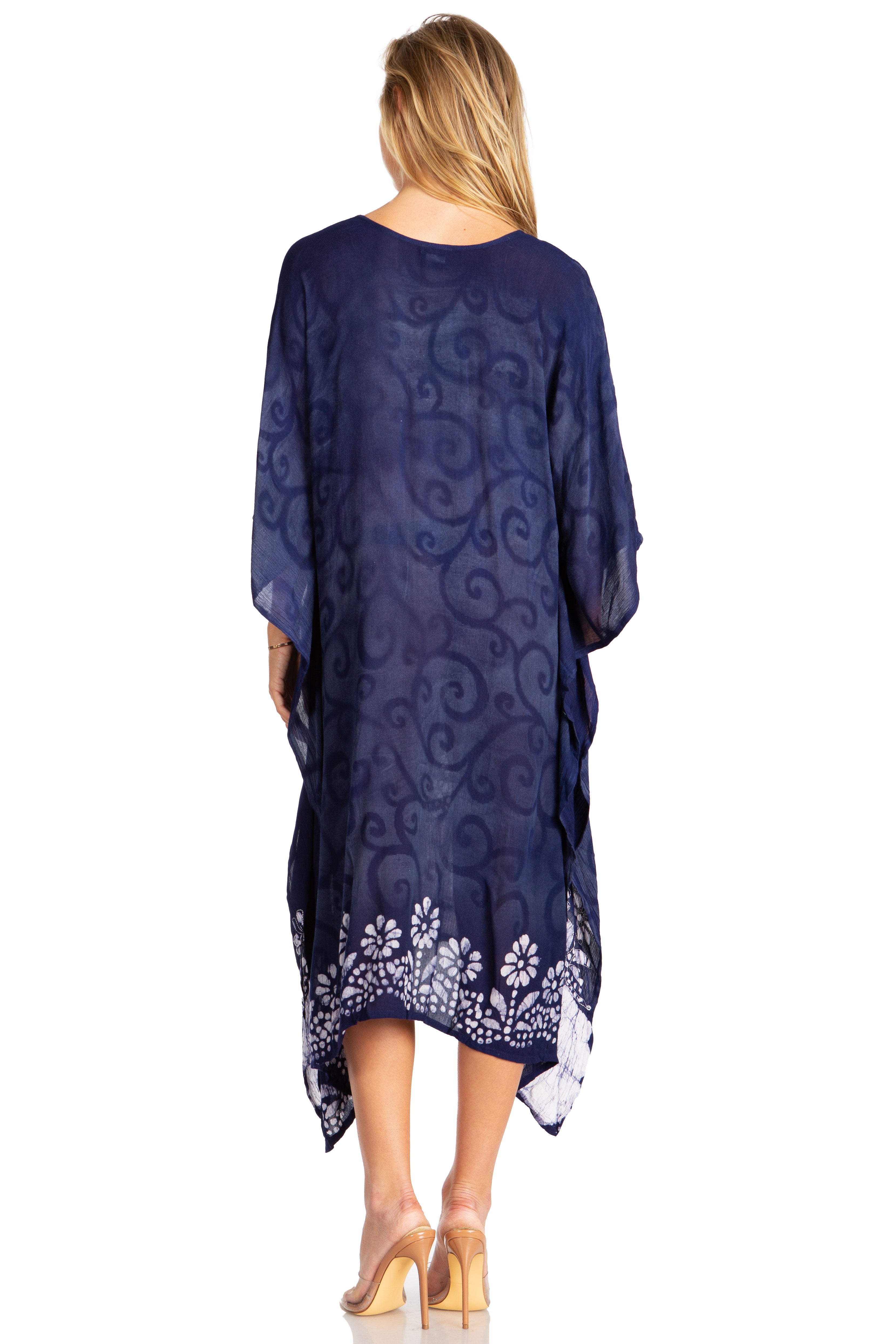 Sakkas Clementine Tie Dye Caftan