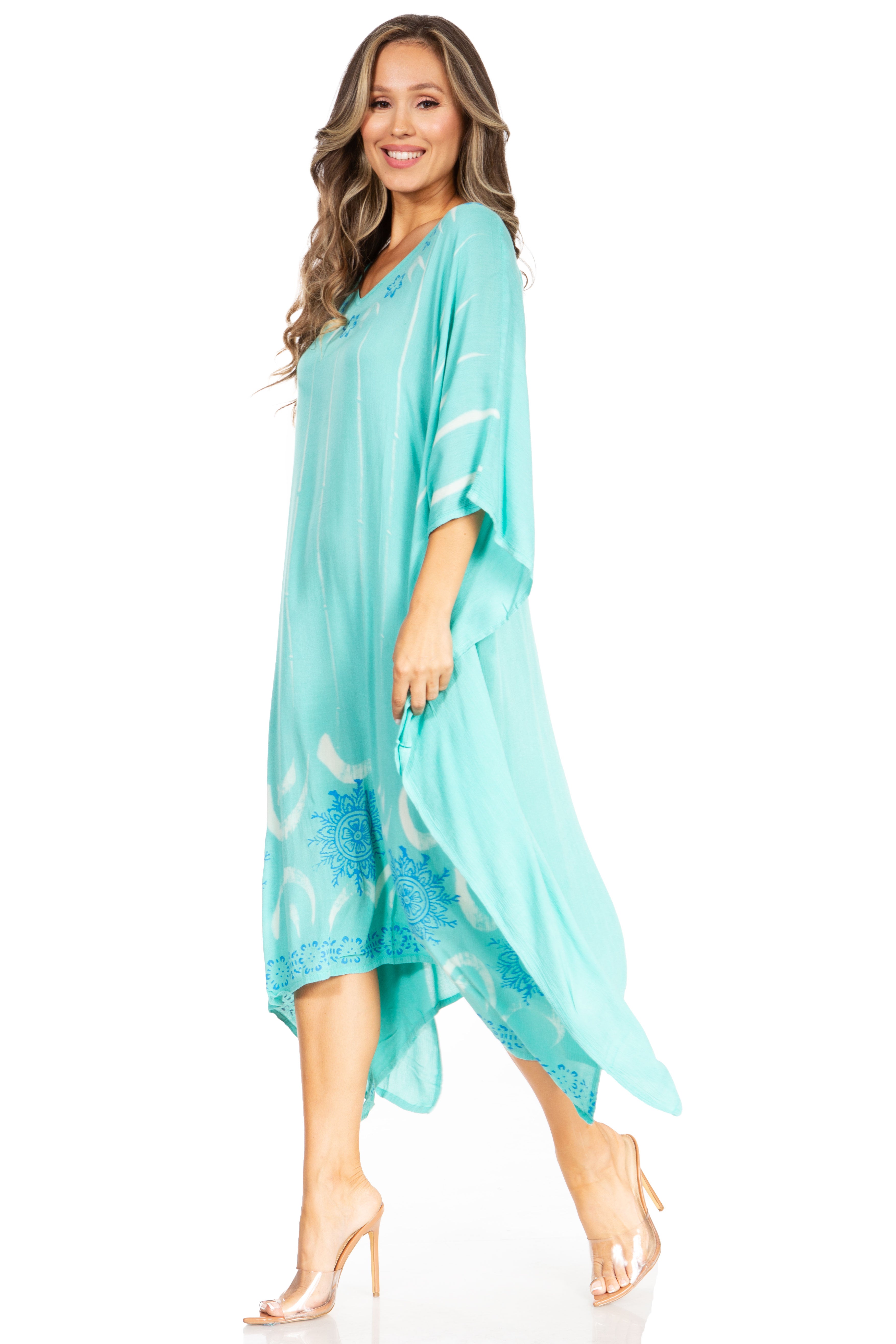 Sakkas - Clementine Third Tie Dye Caftan