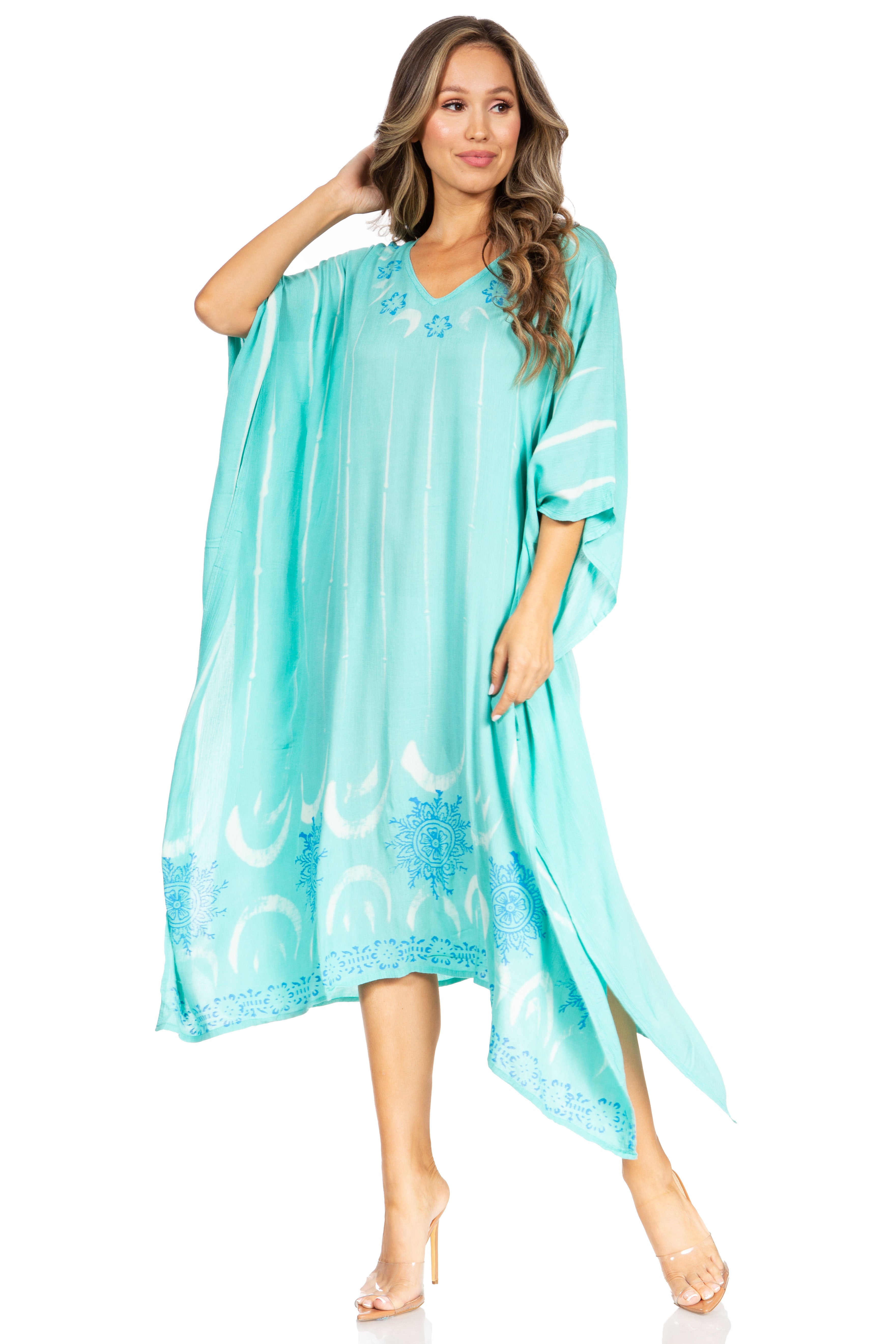 Sakkas - Clementine Third Tie Dye Caftan