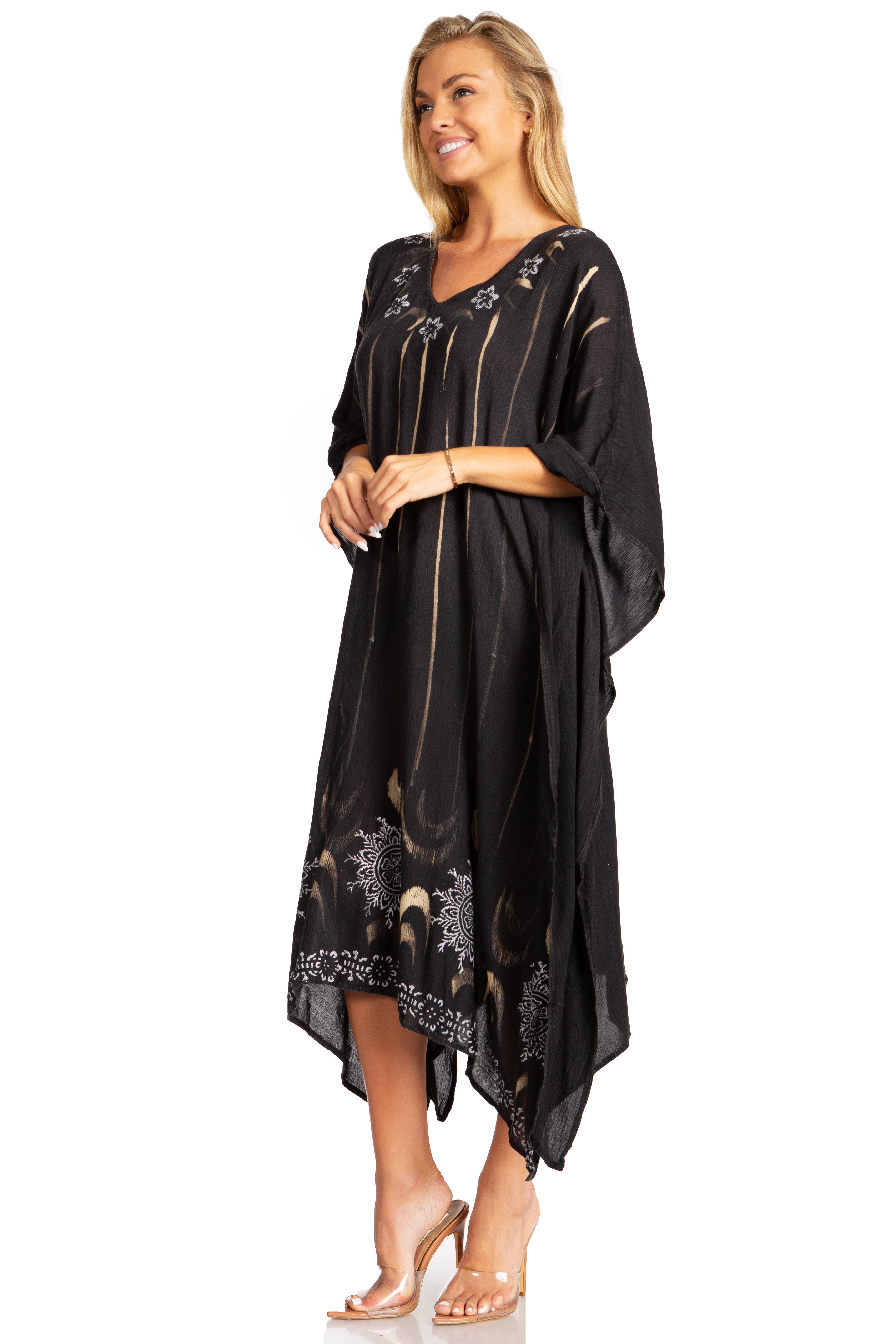 Sakkas - Clementine Third Tie Dye Caftan