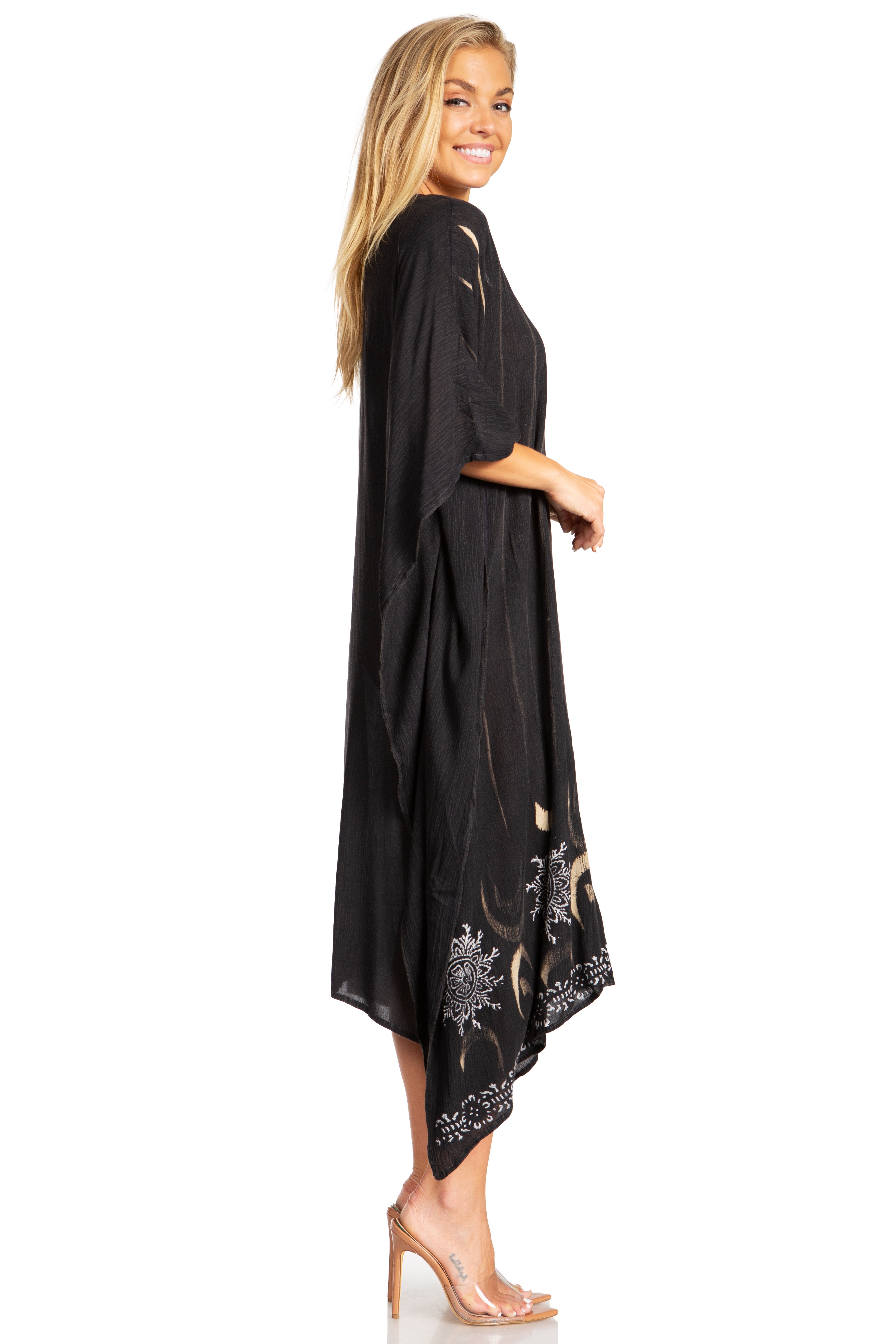 Sakkas - Clementine Third Tie Dye Caftan
