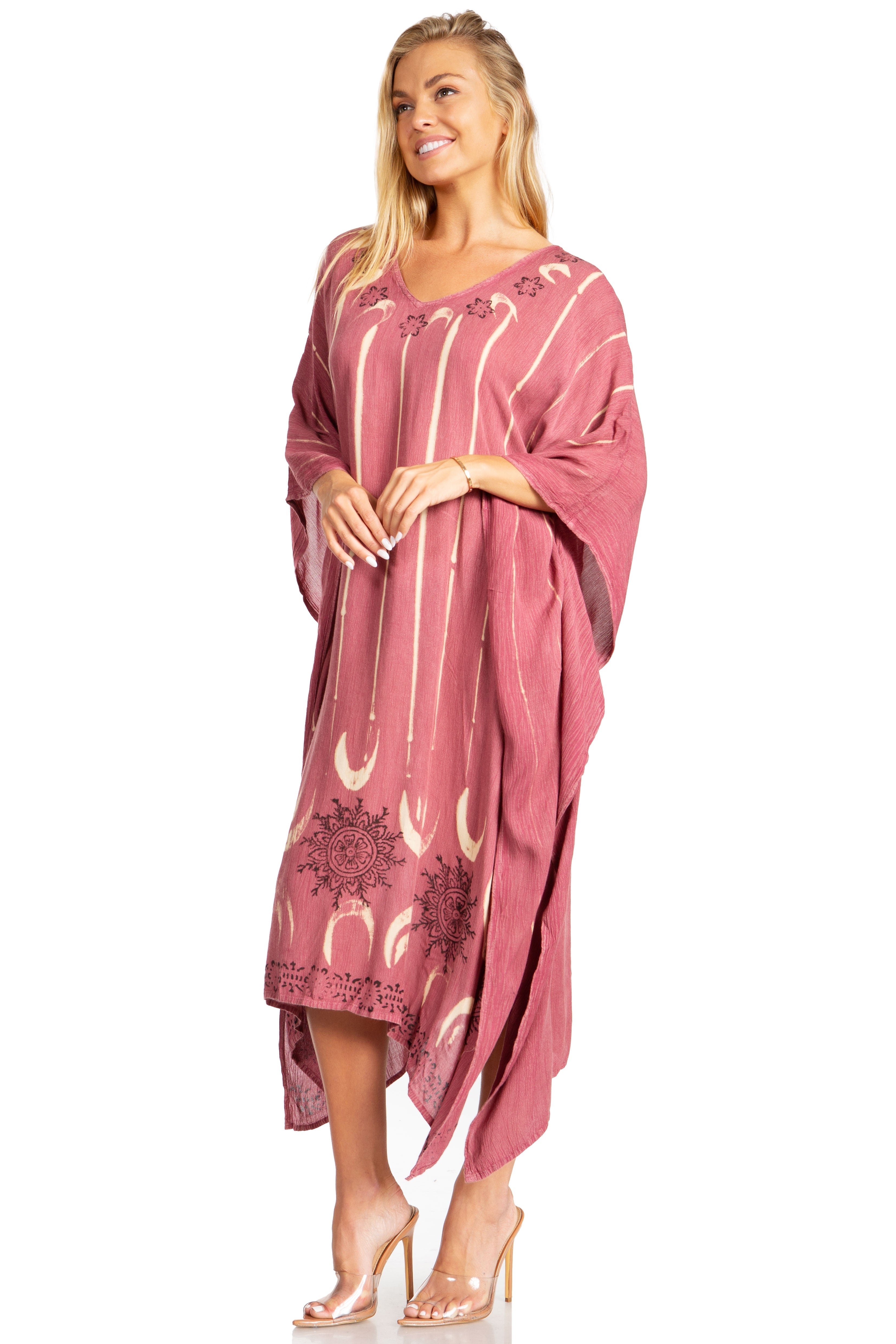 Sakkas - Clementine Third Tie Dye Caftan