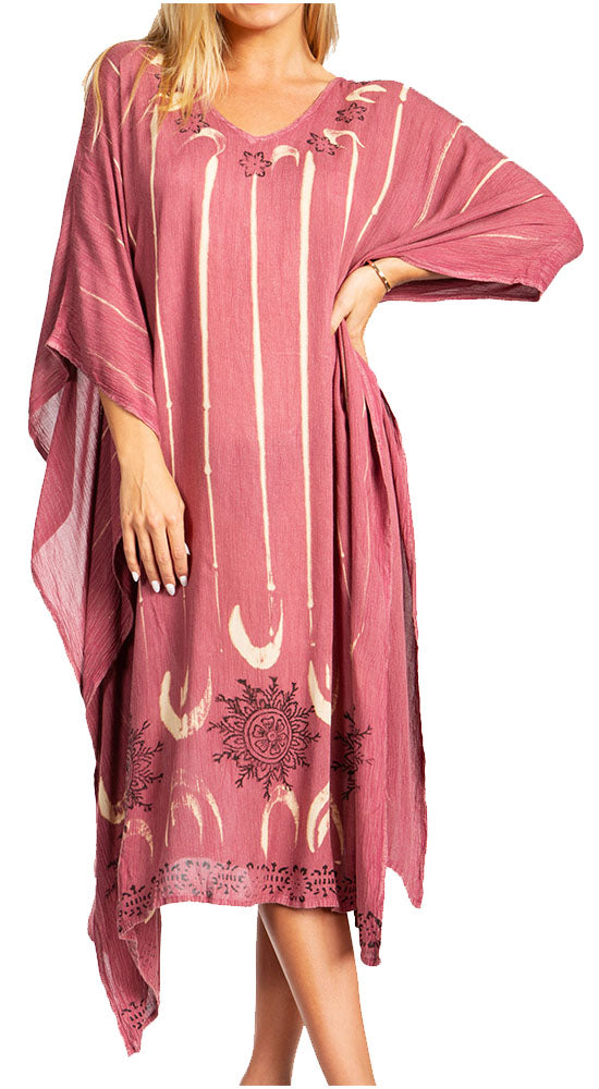 Sakkas - Clementine Third Tie Dye Caftan