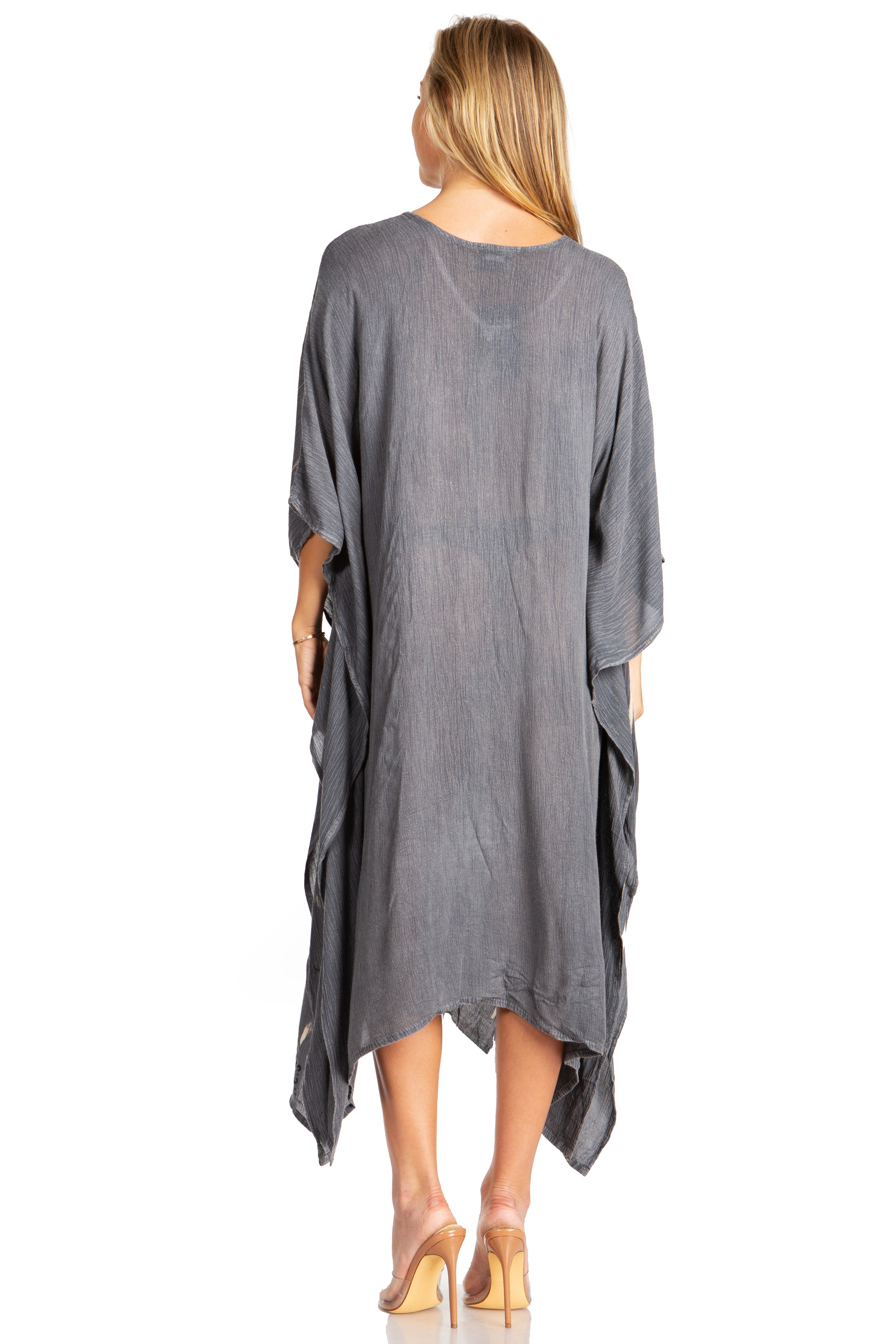 Sakkas - Clementine Third Tie Dye Caftan
