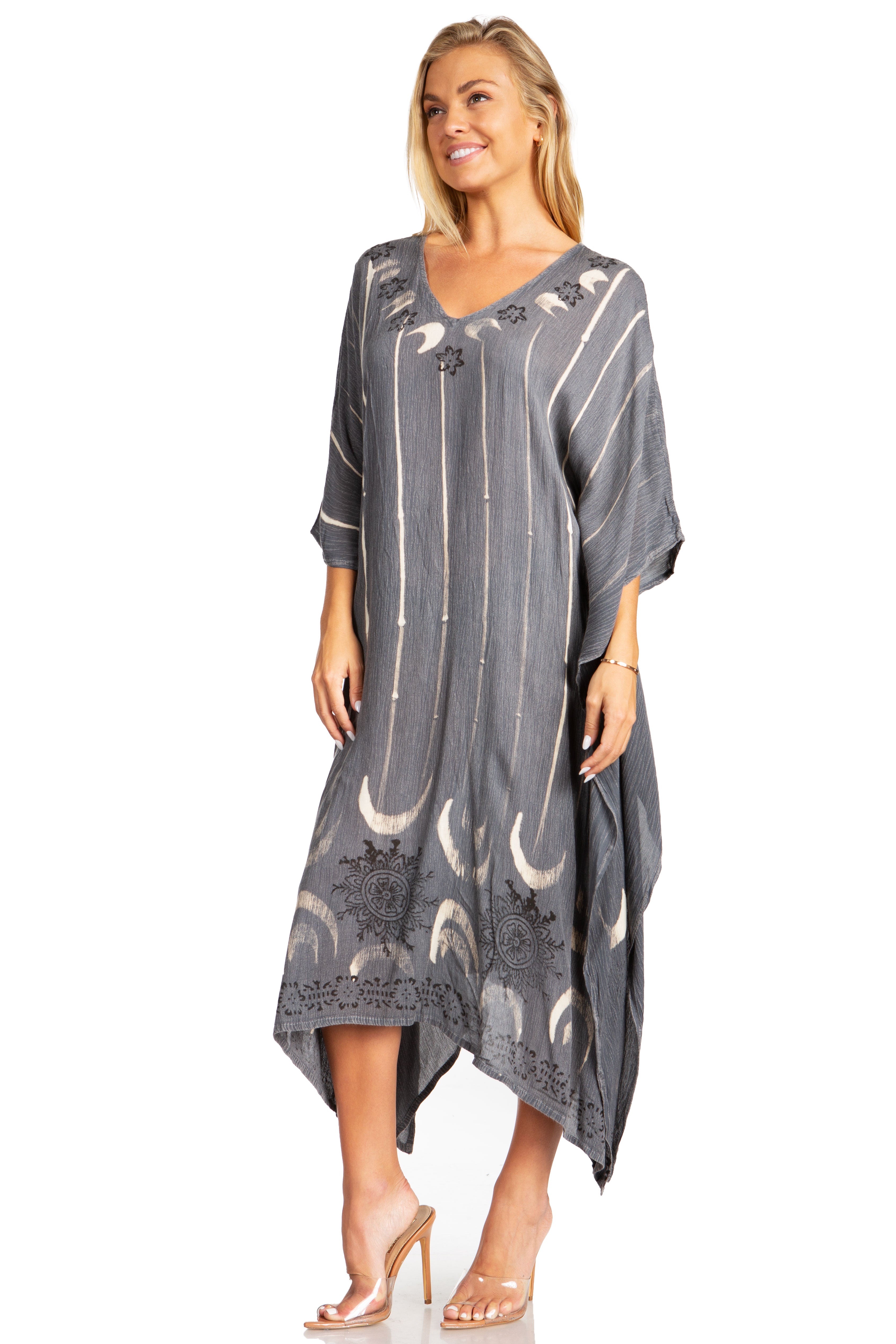 Sakkas - Clementine Third Tie Dye Caftan