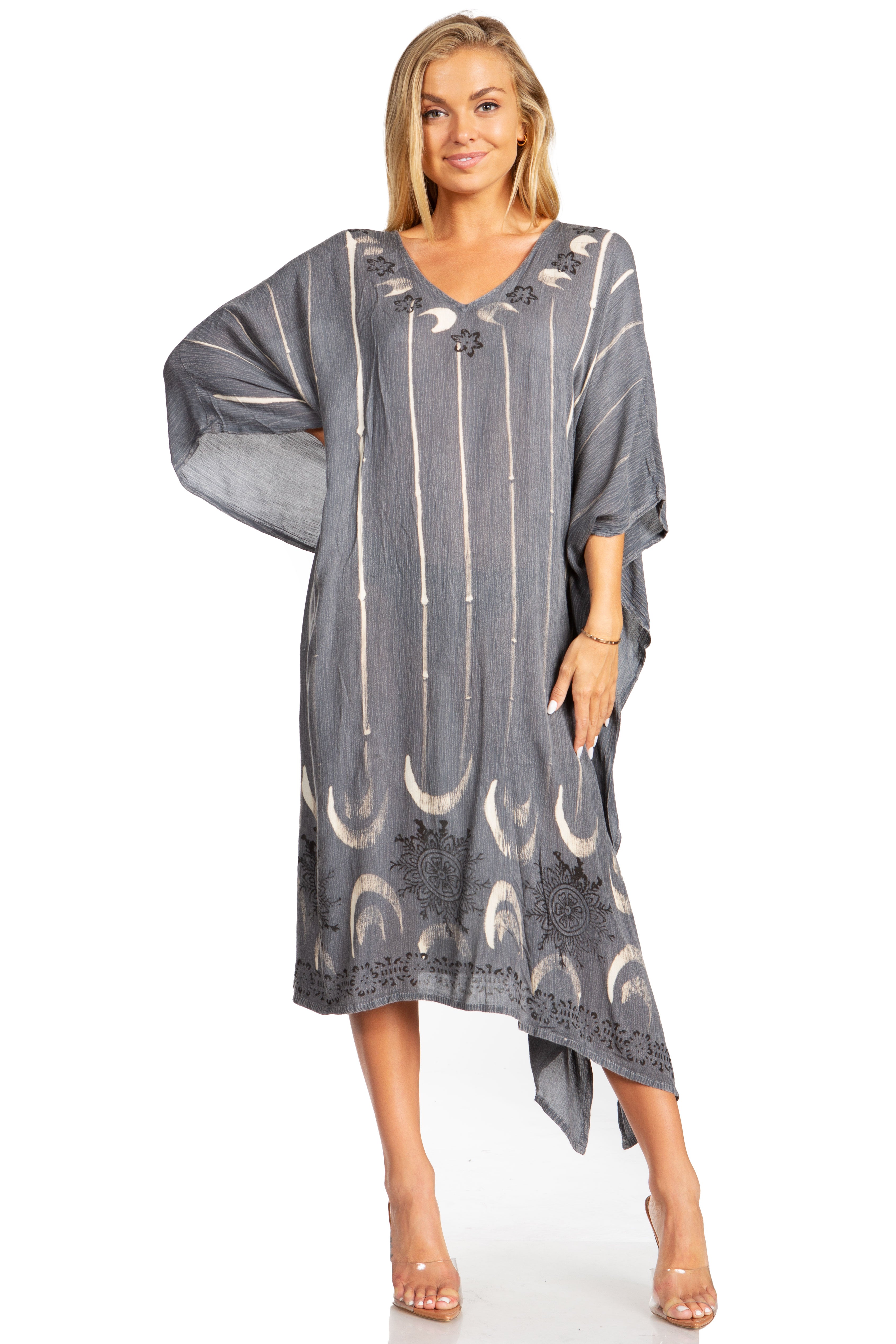 Sakkas - Clementine Third Tie Dye Caftan