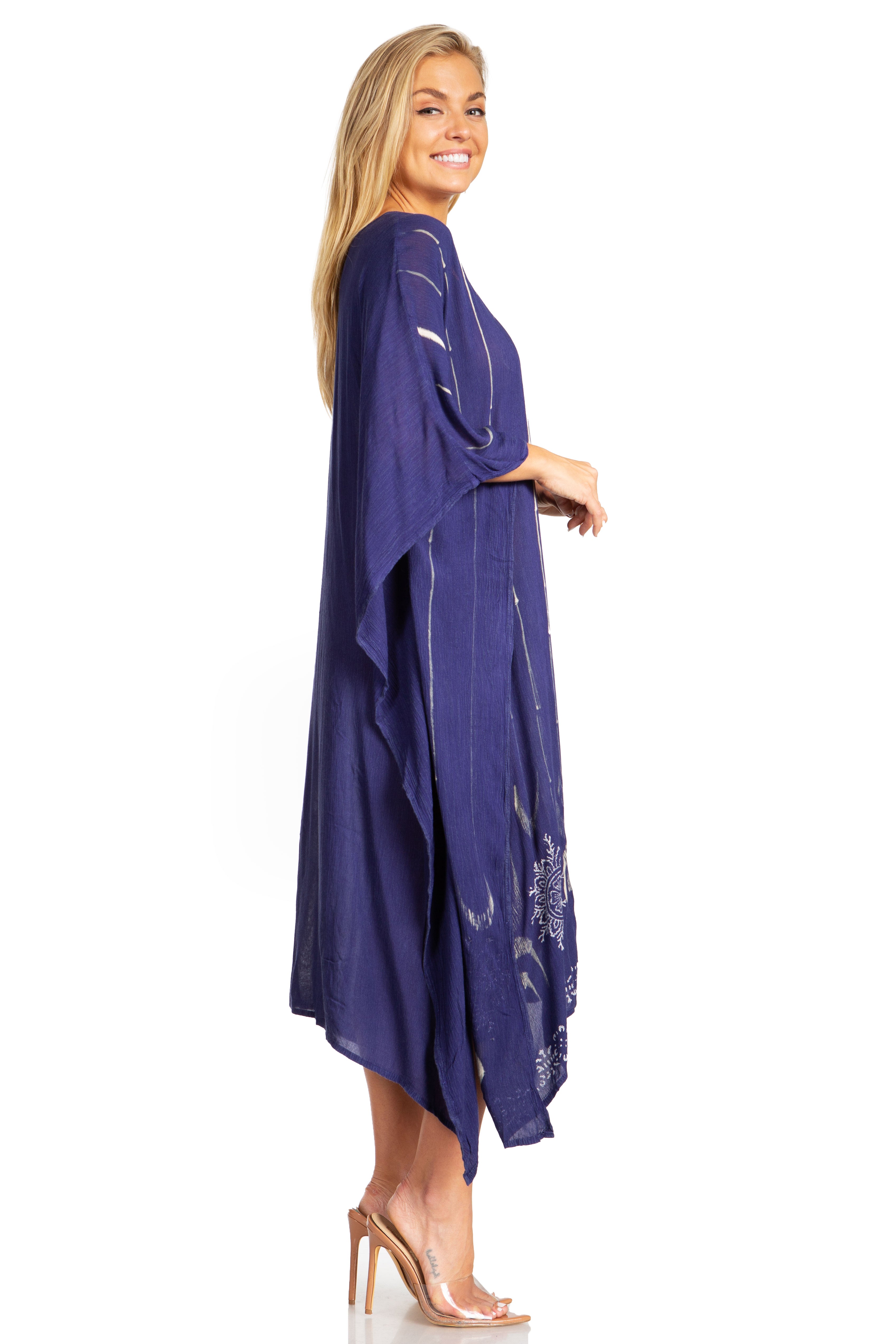 Sakkas - Clementine Third Tie Dye Caftan
