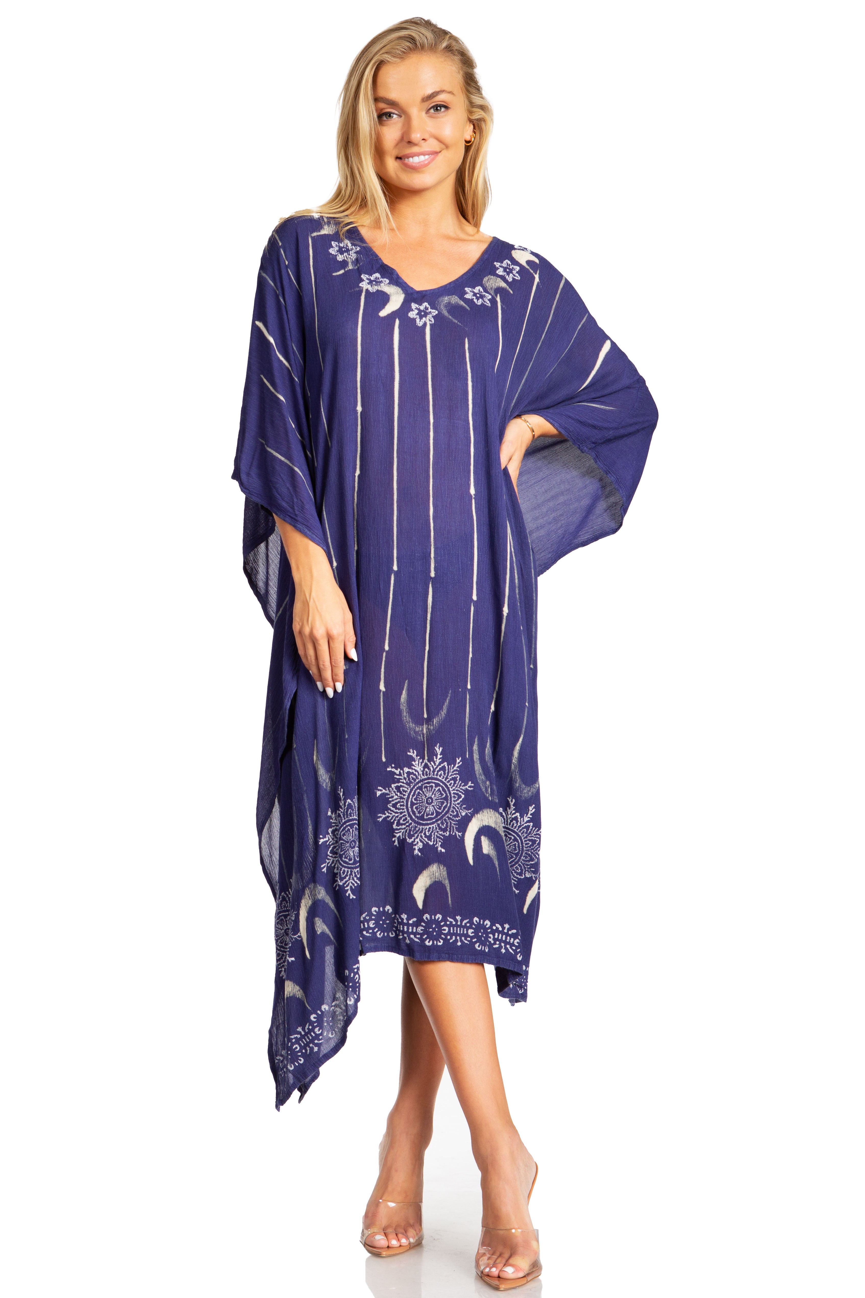 Sakkas - Clementine Third Tie Dye Caftan