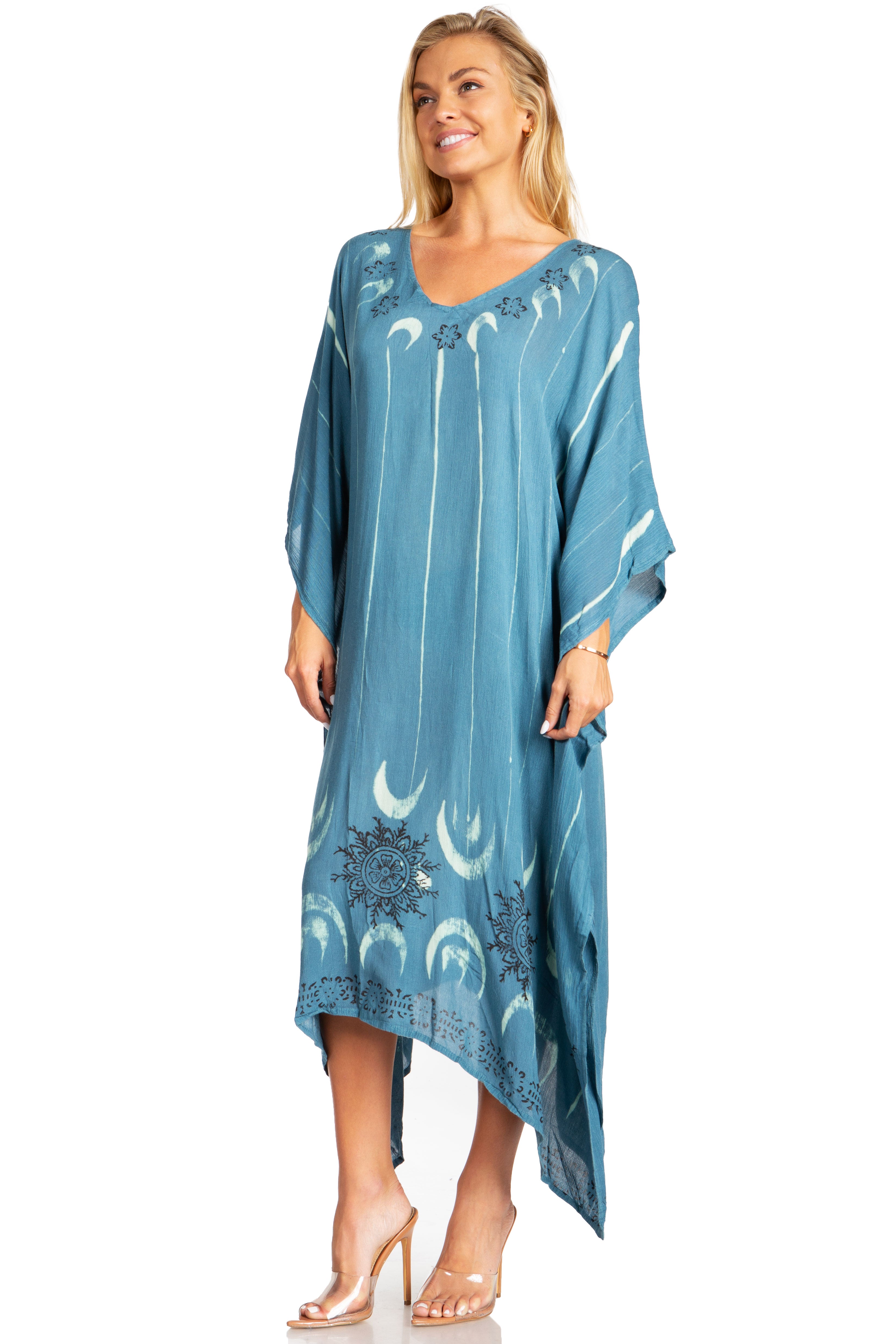 Sakkas - Clementine Third Tie Dye Caftan