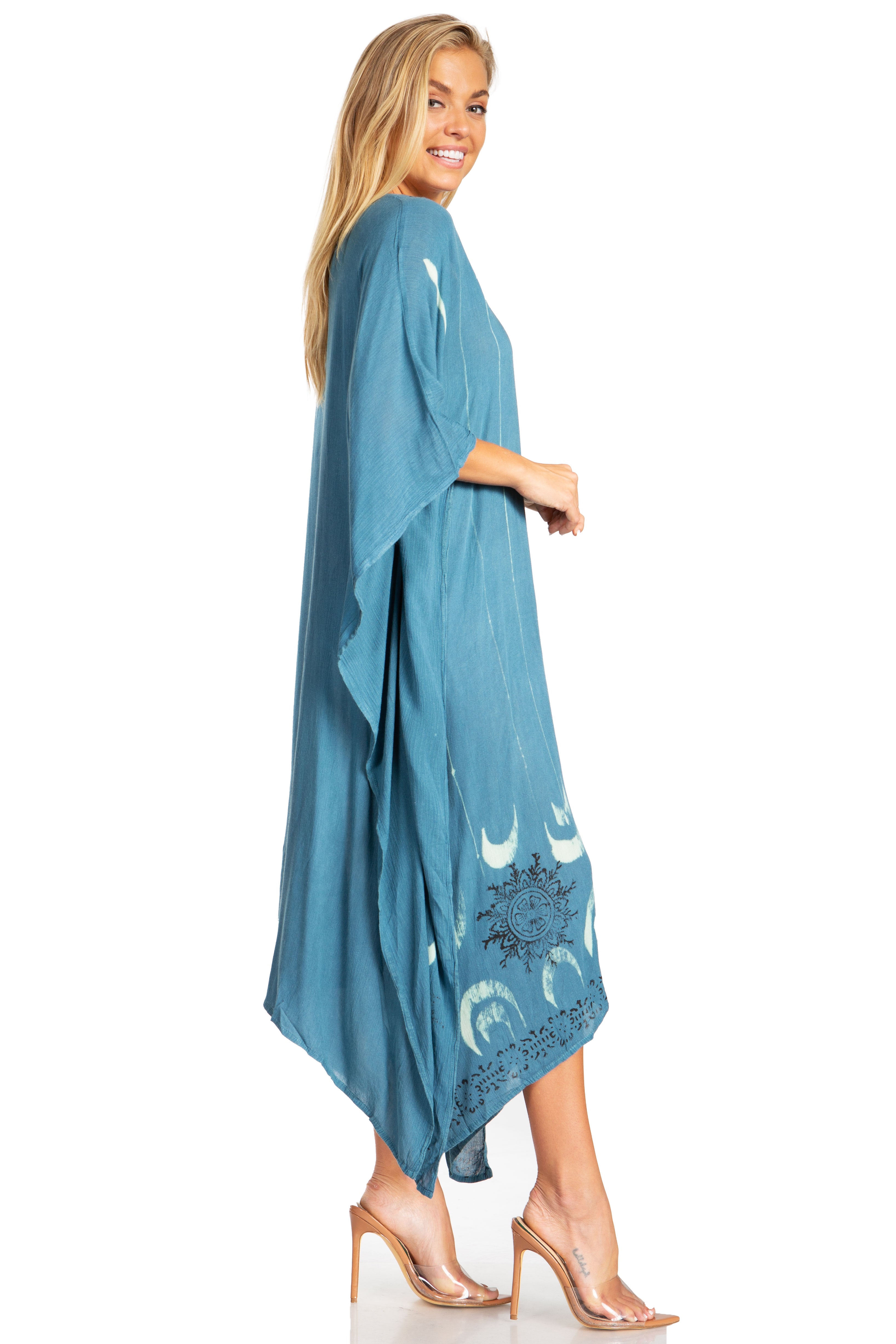 Sakkas - Clementine Third Tie Dye Caftan
