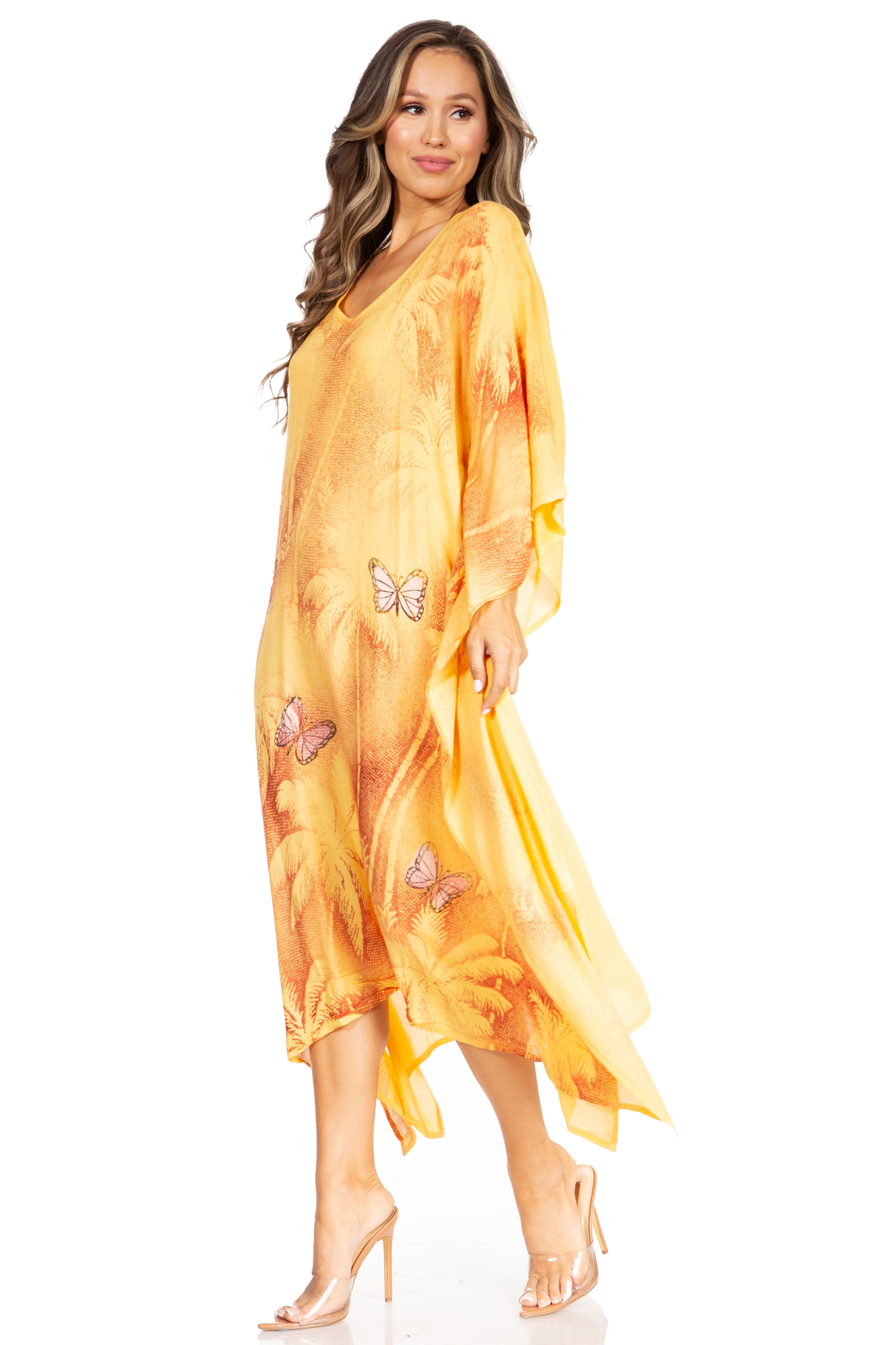 Sakkas - Clementine Third Tie Dye Caftan