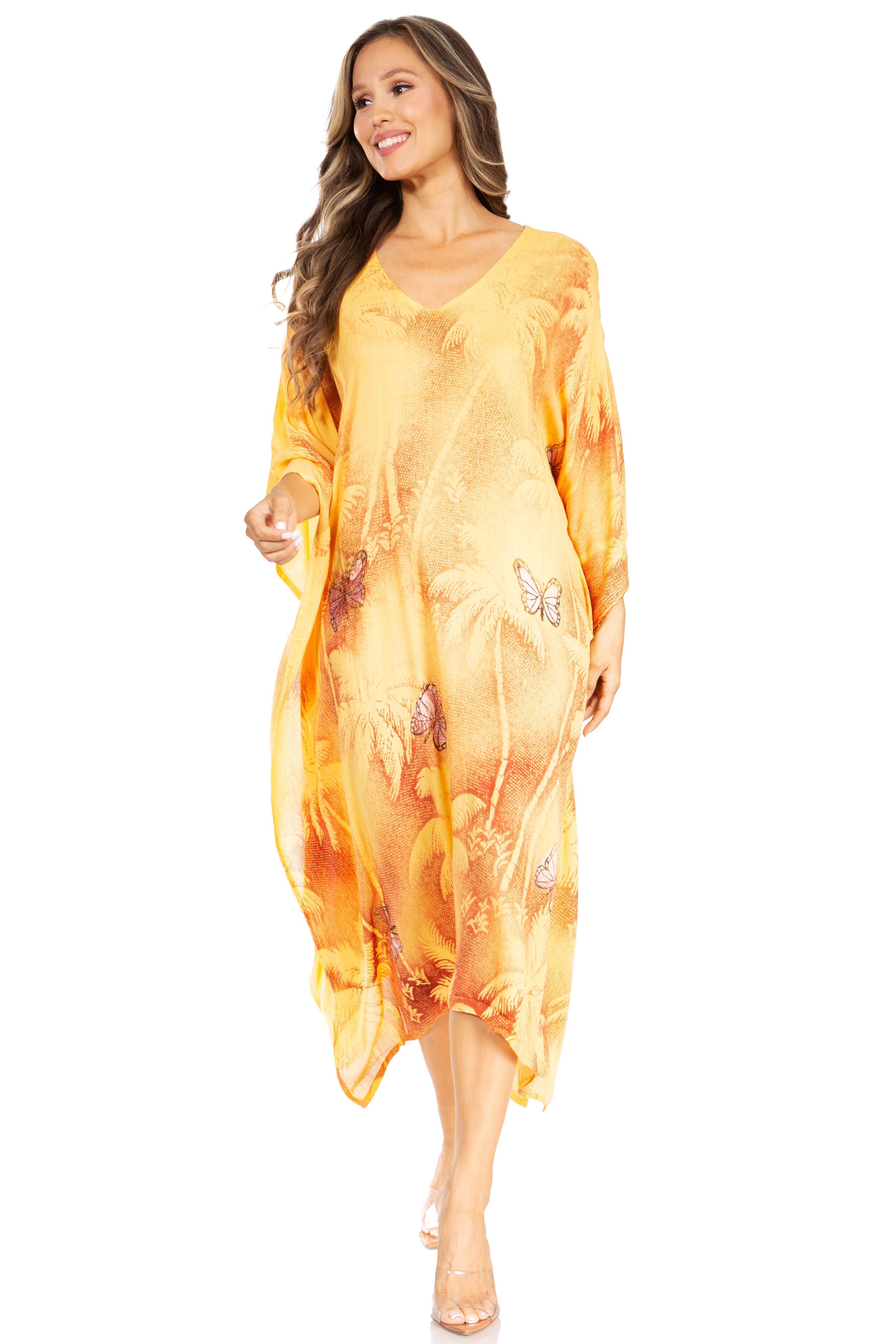 Sakkas - Clementine Third Tie Dye Caftan
