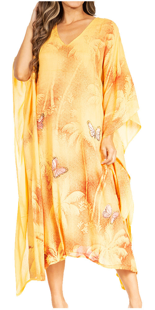 Sakkas - Clementine Third Tie Dye Caftan