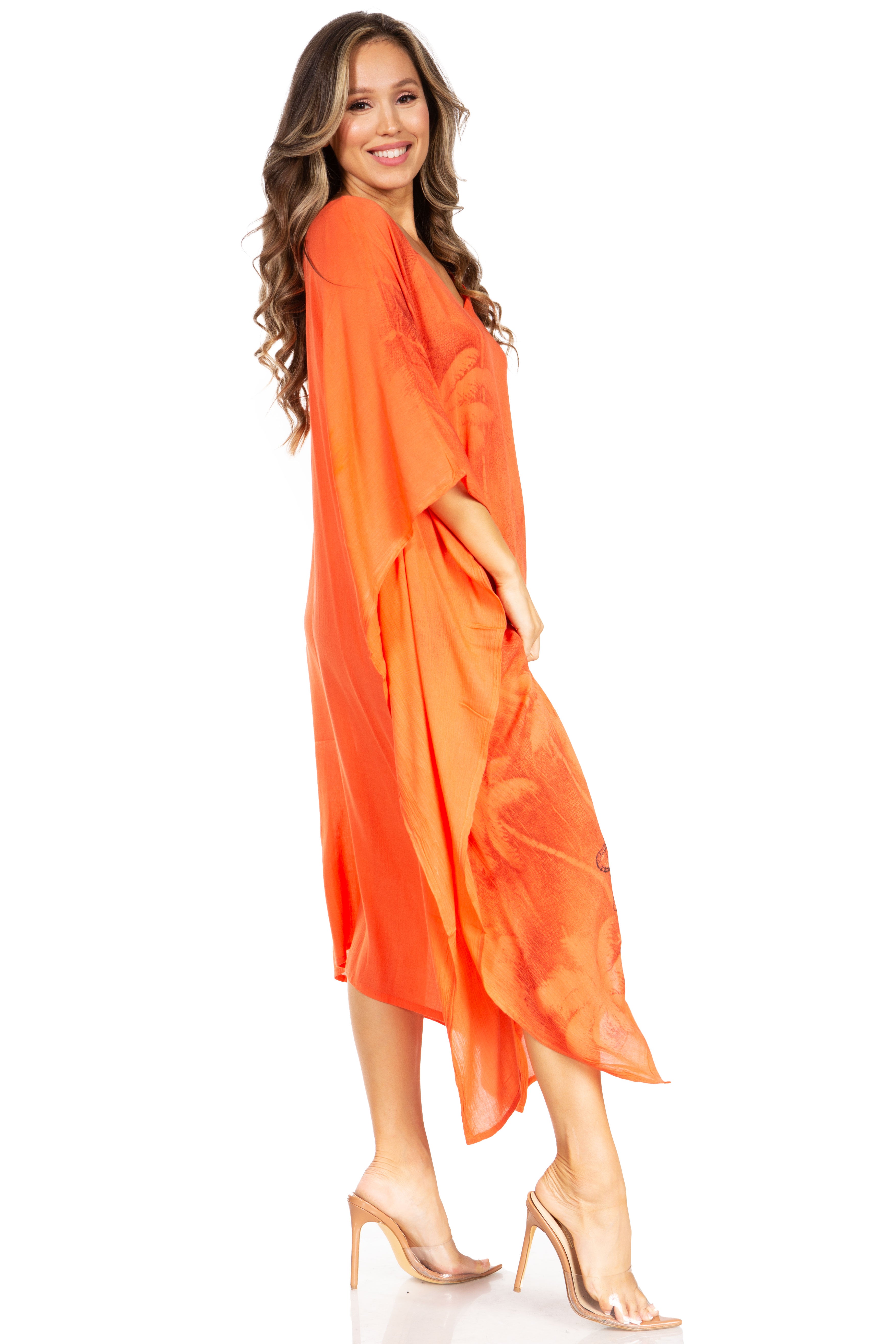 Sakkas - Clementine Third Tie Dye Caftan