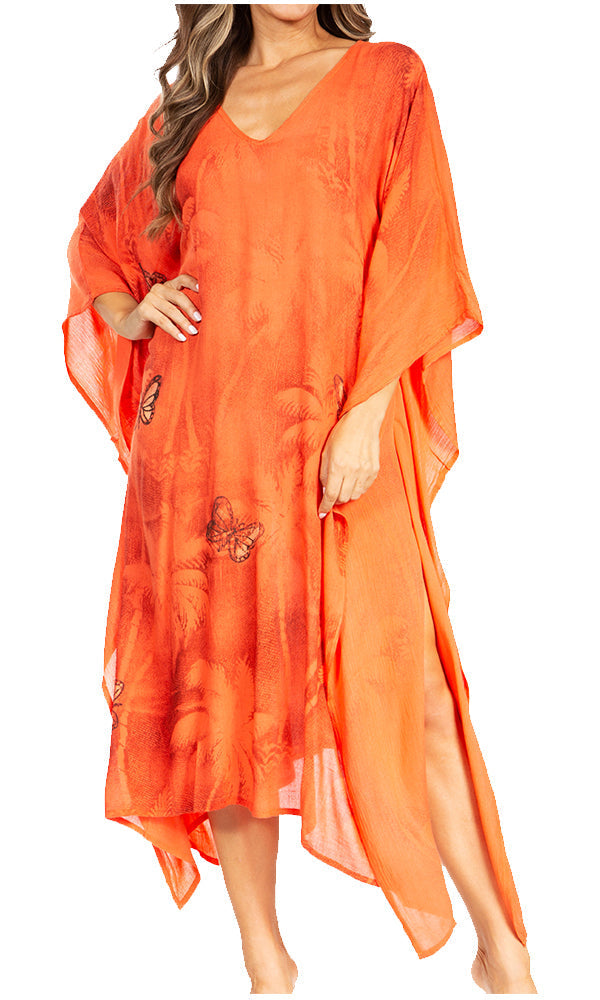 Sakkas - Clementine Third Tie Dye Caftan