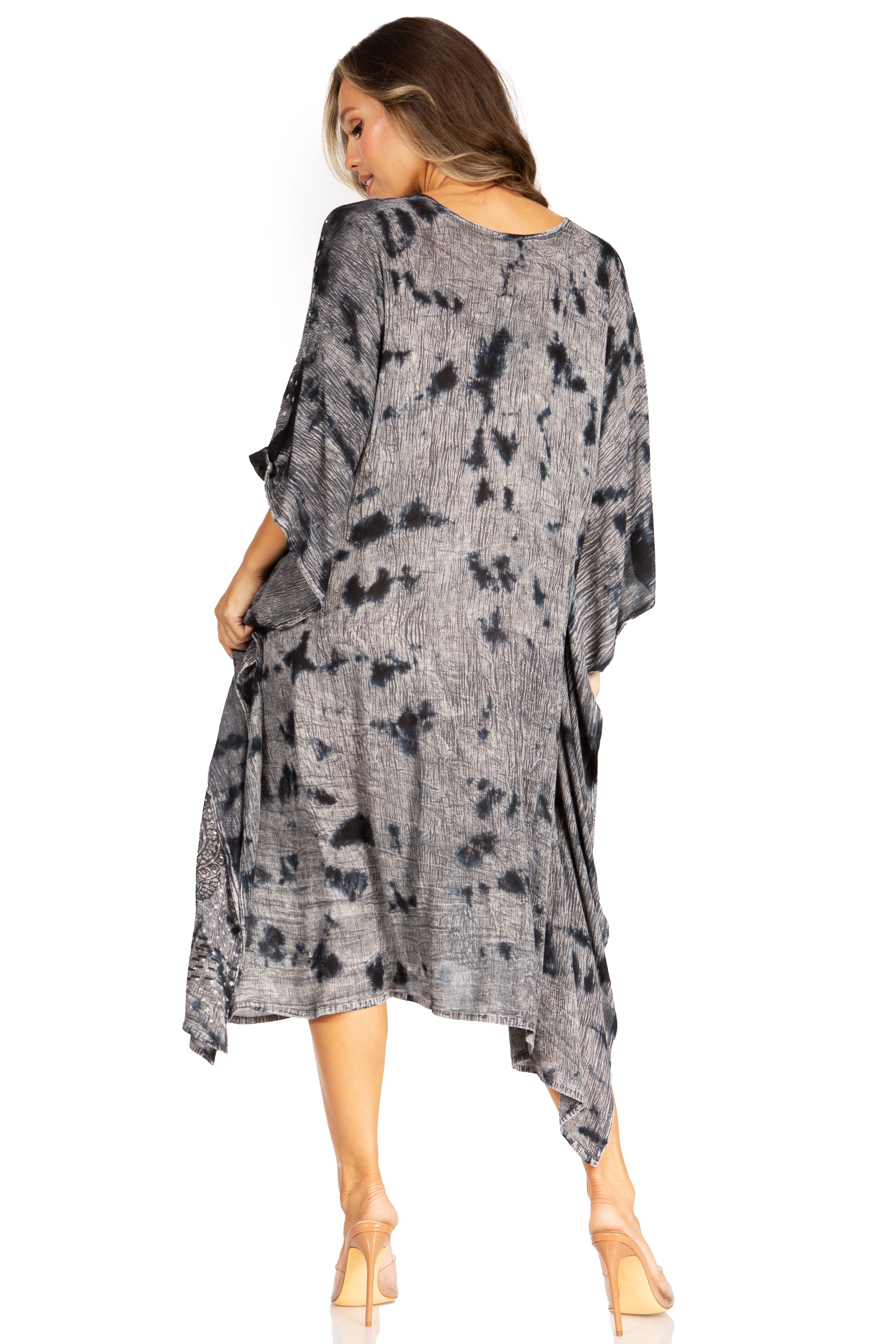 Sakkas - Clementine Third Tie Dye Caftan