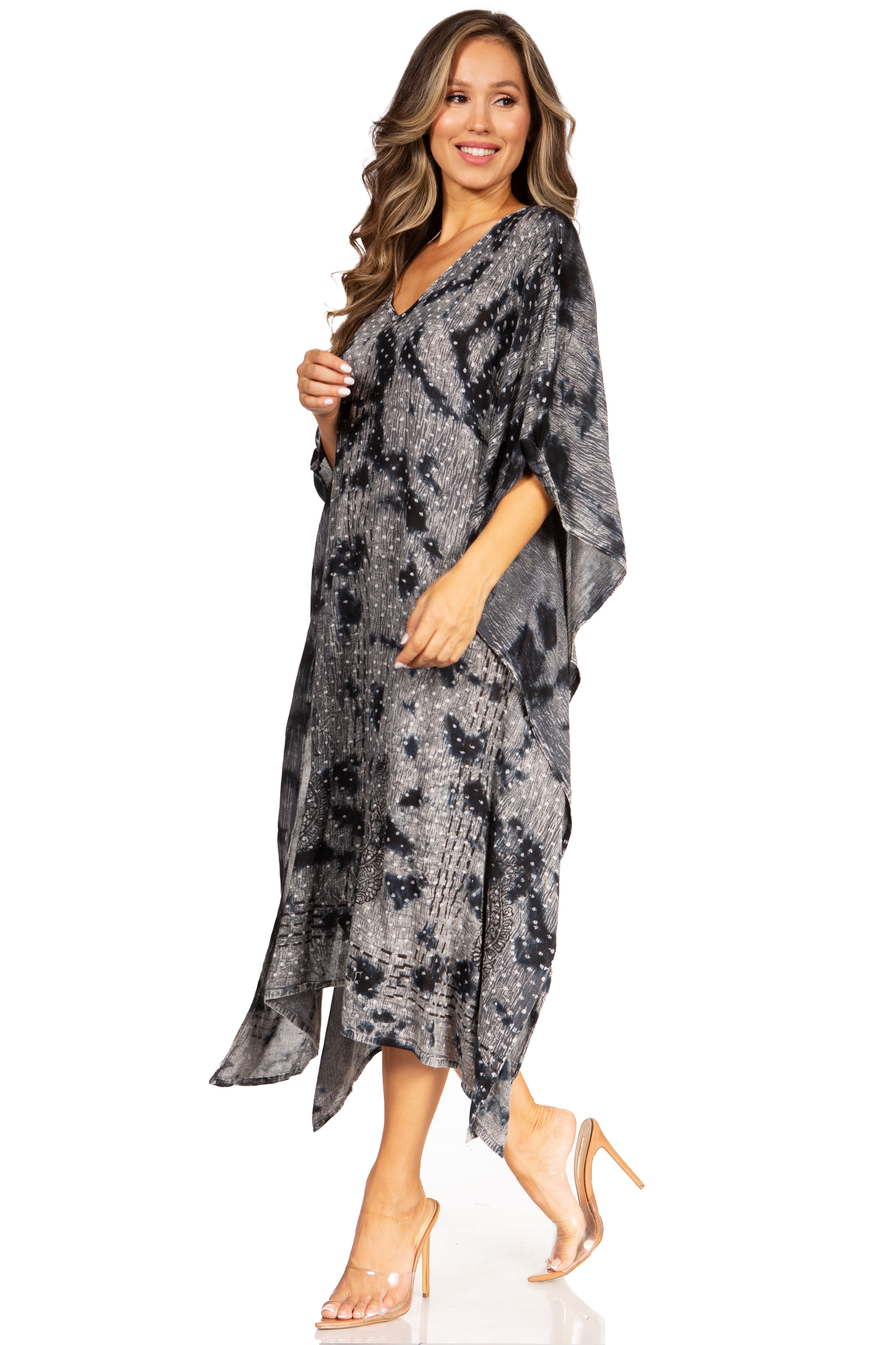 Sakkas - Clementine Third Tie Dye Caftan