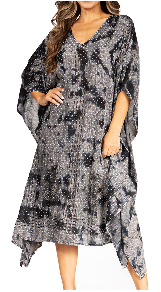 Sakkas - Clementine Third Tie Dye Caftan
