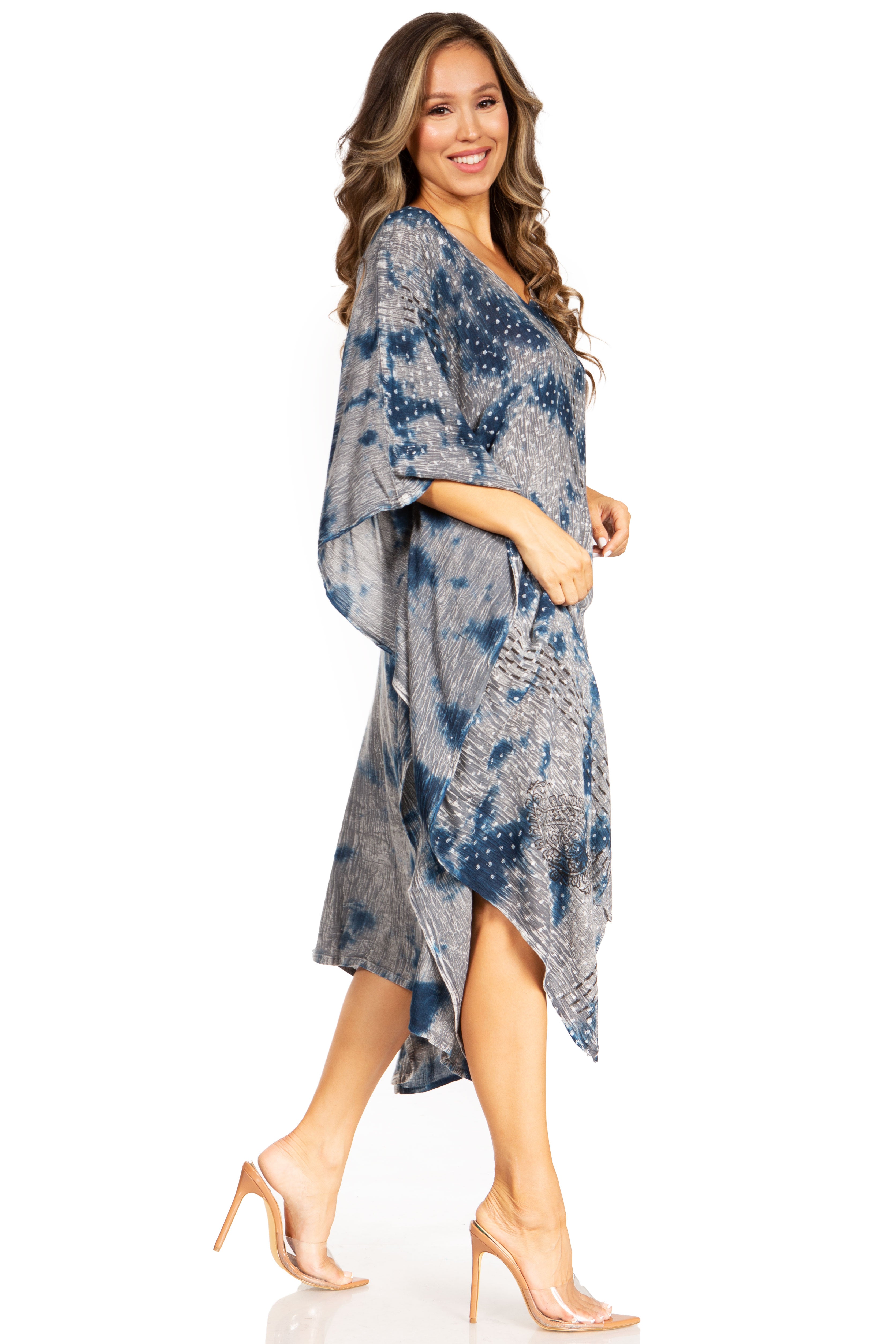 Sakkas - Clementine Third Tie Dye Caftan