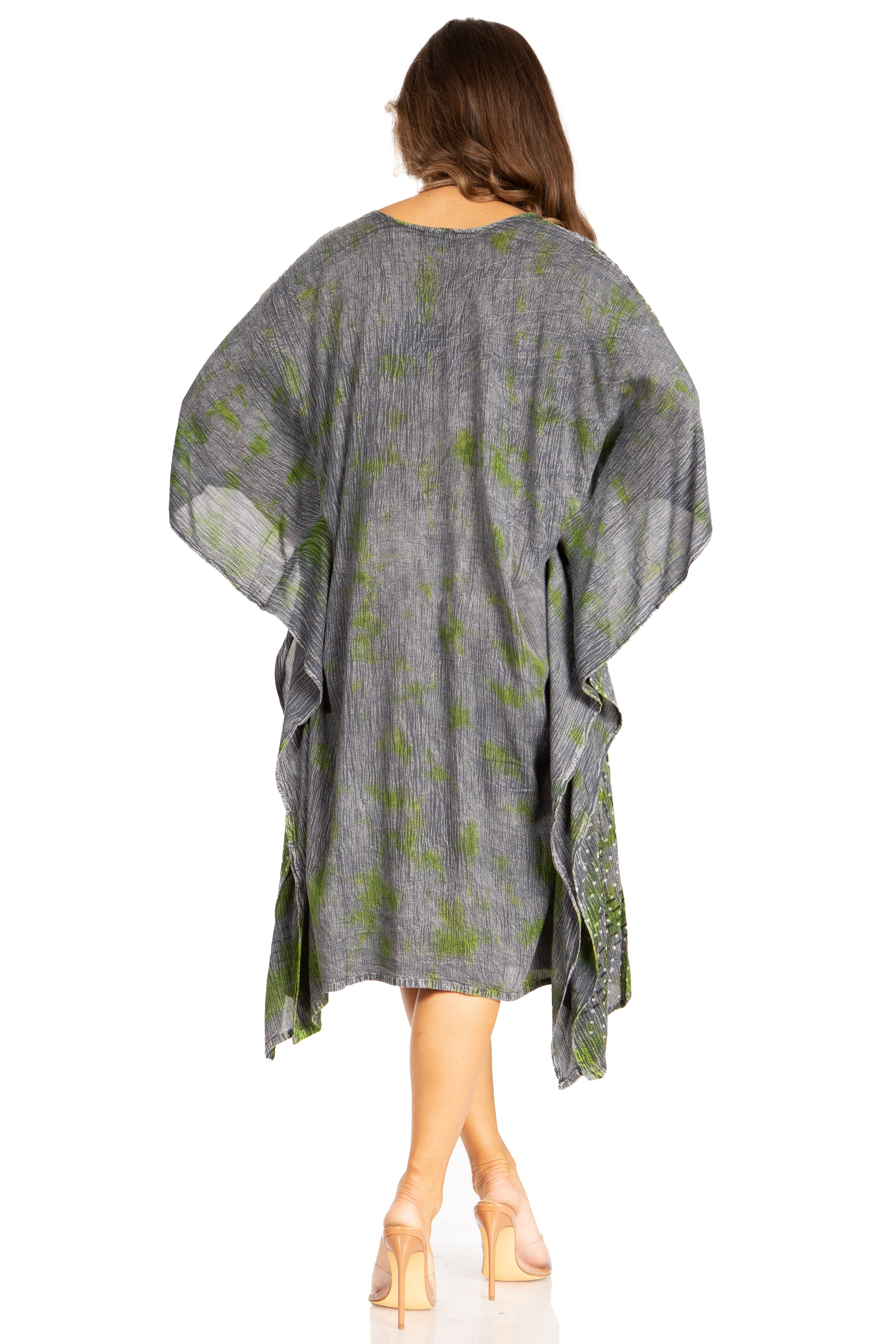 Sakkas - Clementine Third Tie Dye Caftan