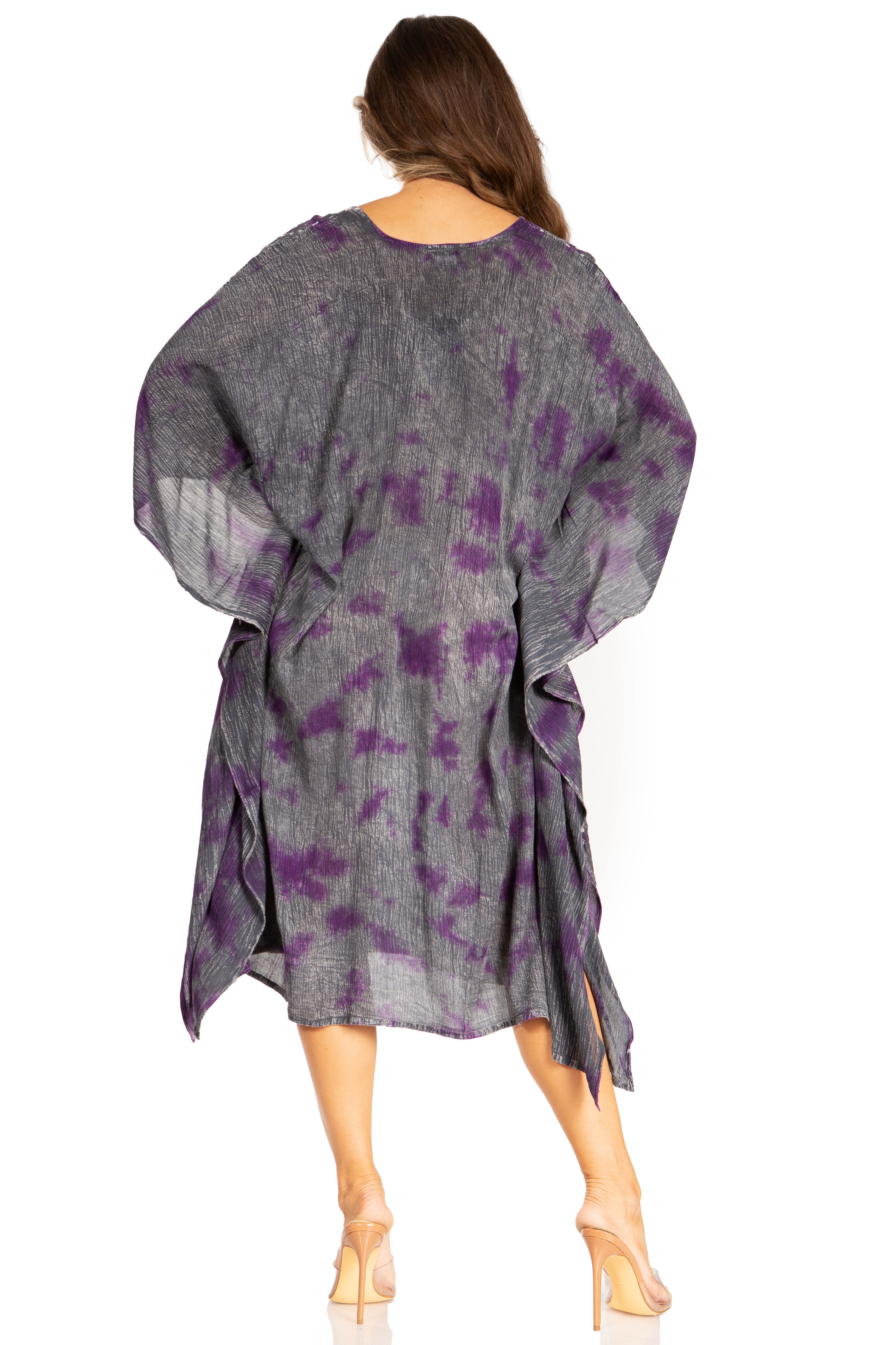 Sakkas - Clementine Third Tie Dye Caftan