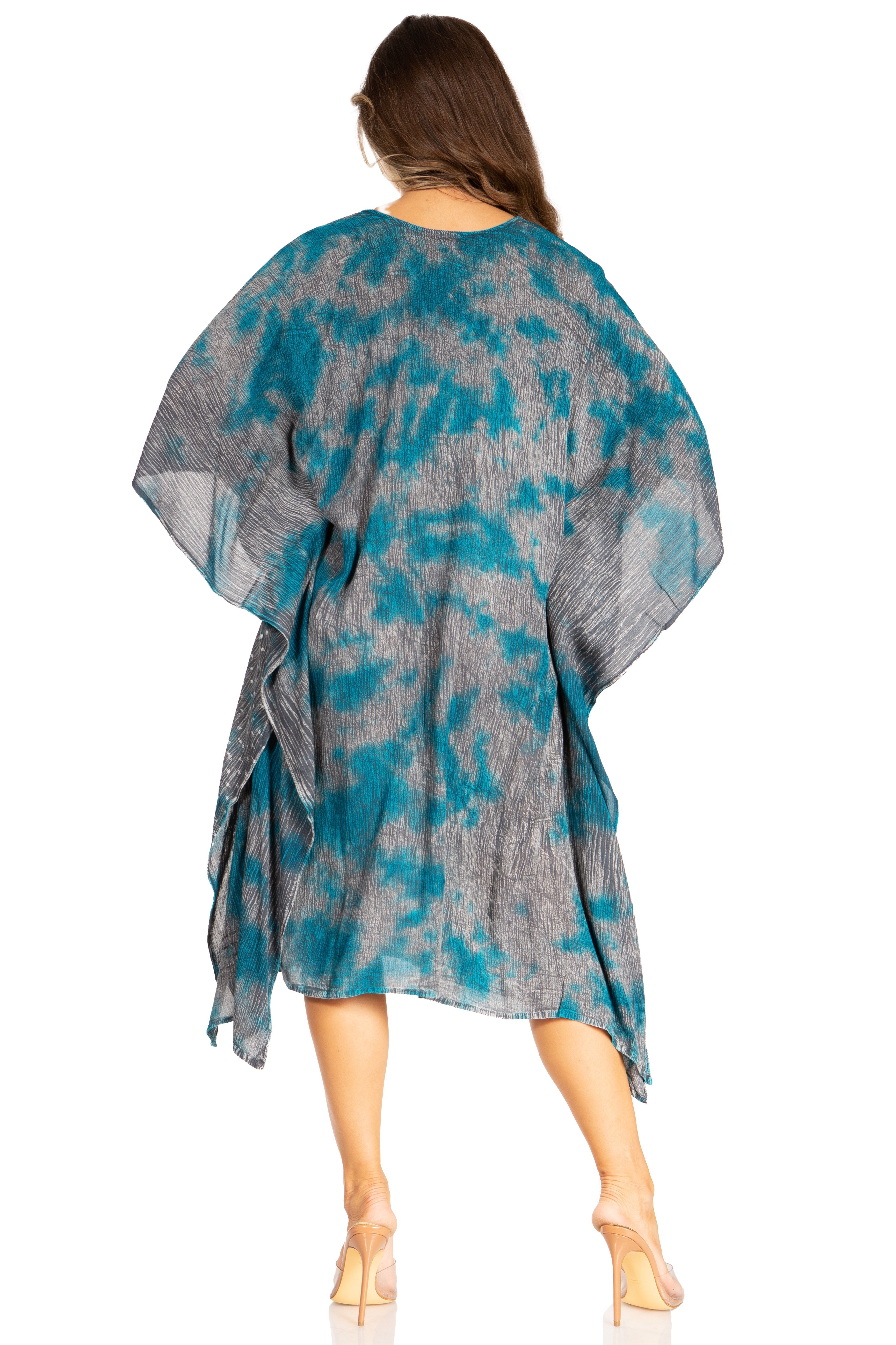 Sakkas - Clementine Third Tie Dye Caftan