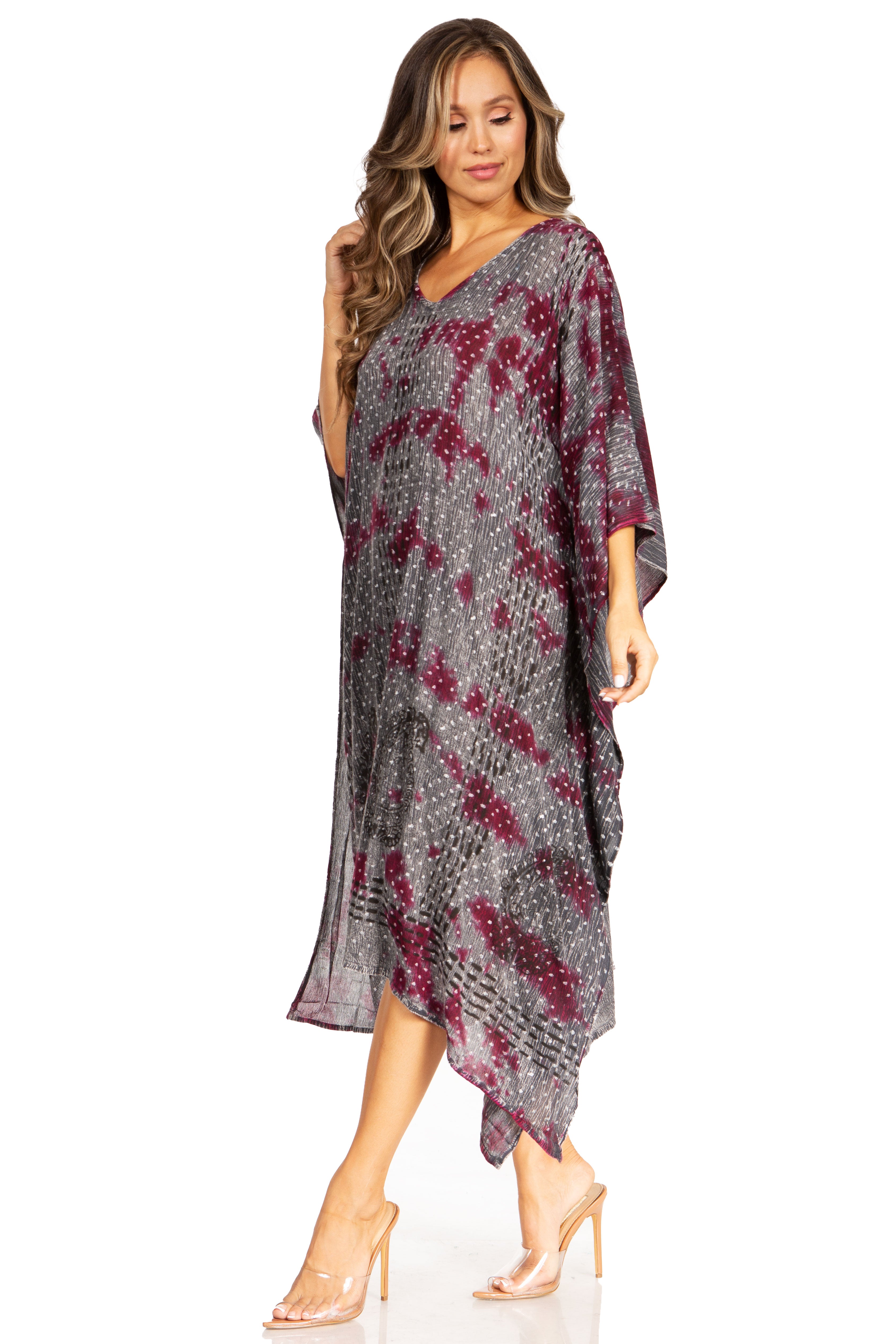 Sakkas - Clementine Third Tie Dye Caftan
