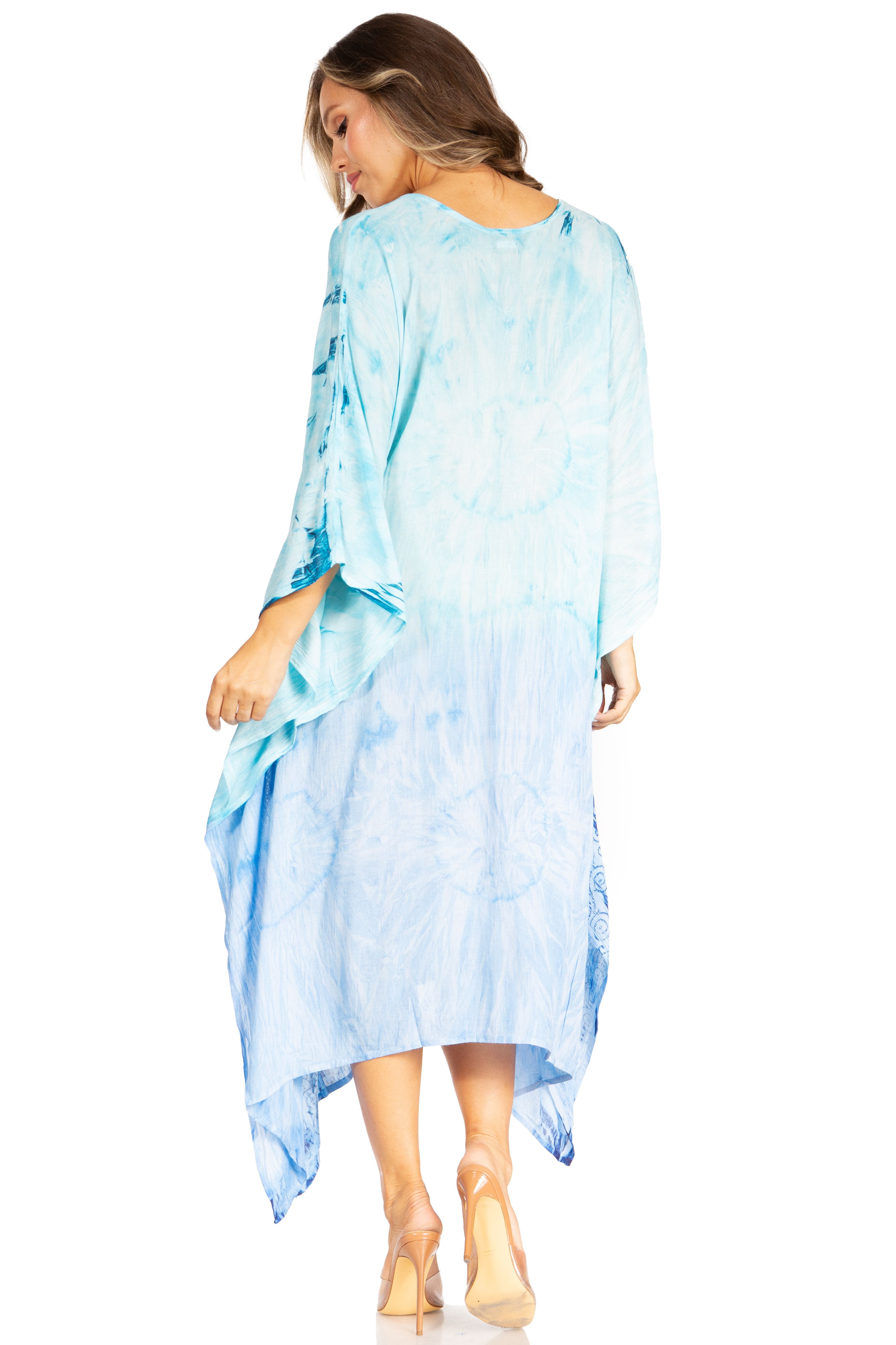 Sakkas - Clementine Third Tie Dye Caftan