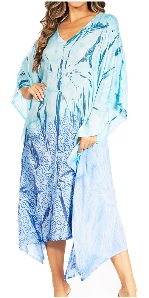 Sakkas - Clementine Third Tie Dye Caftan