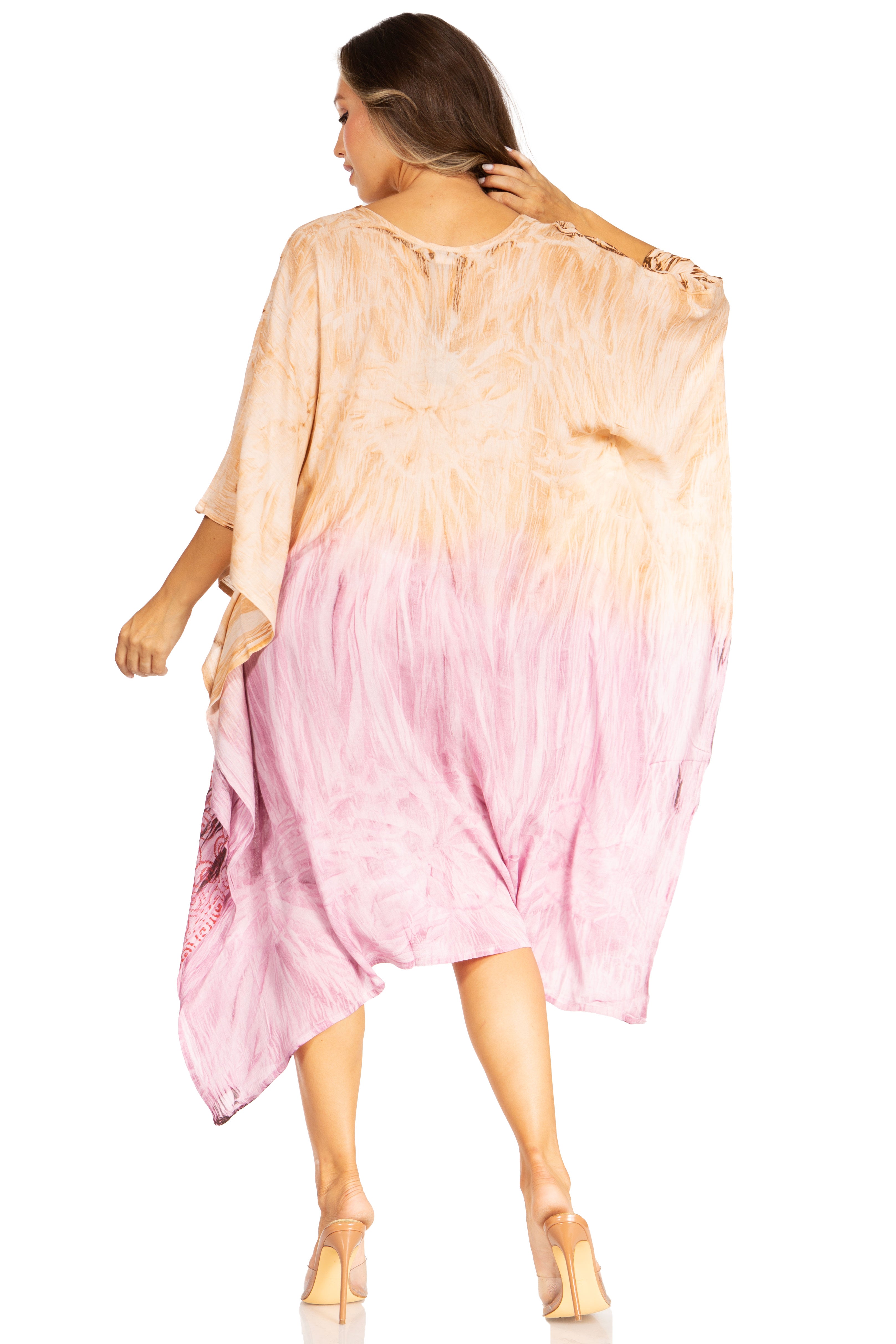 Sakkas - Clementine Third Tie Dye Caftan