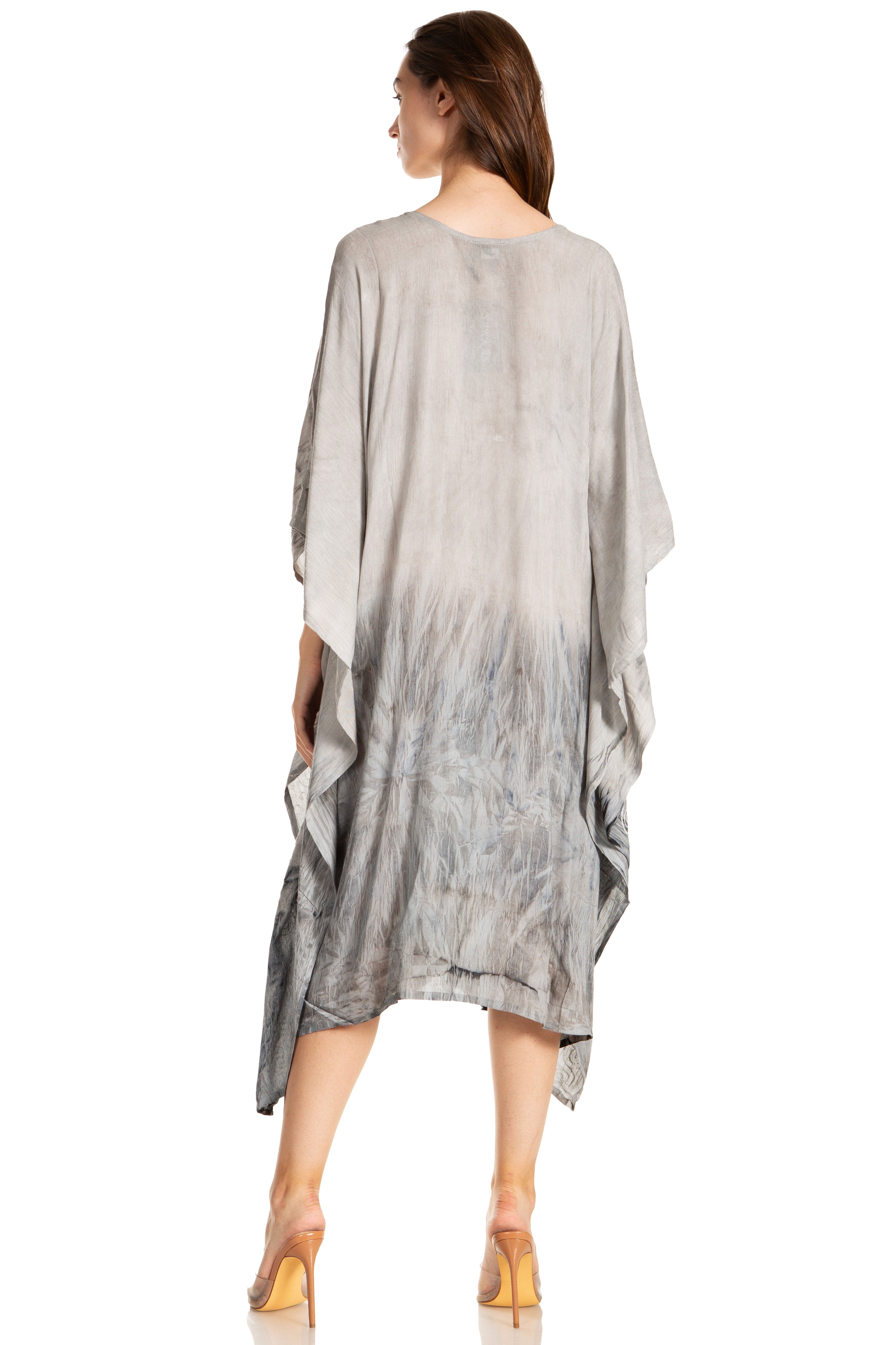 Sakkas - Clementine Third Tie Dye Caftan