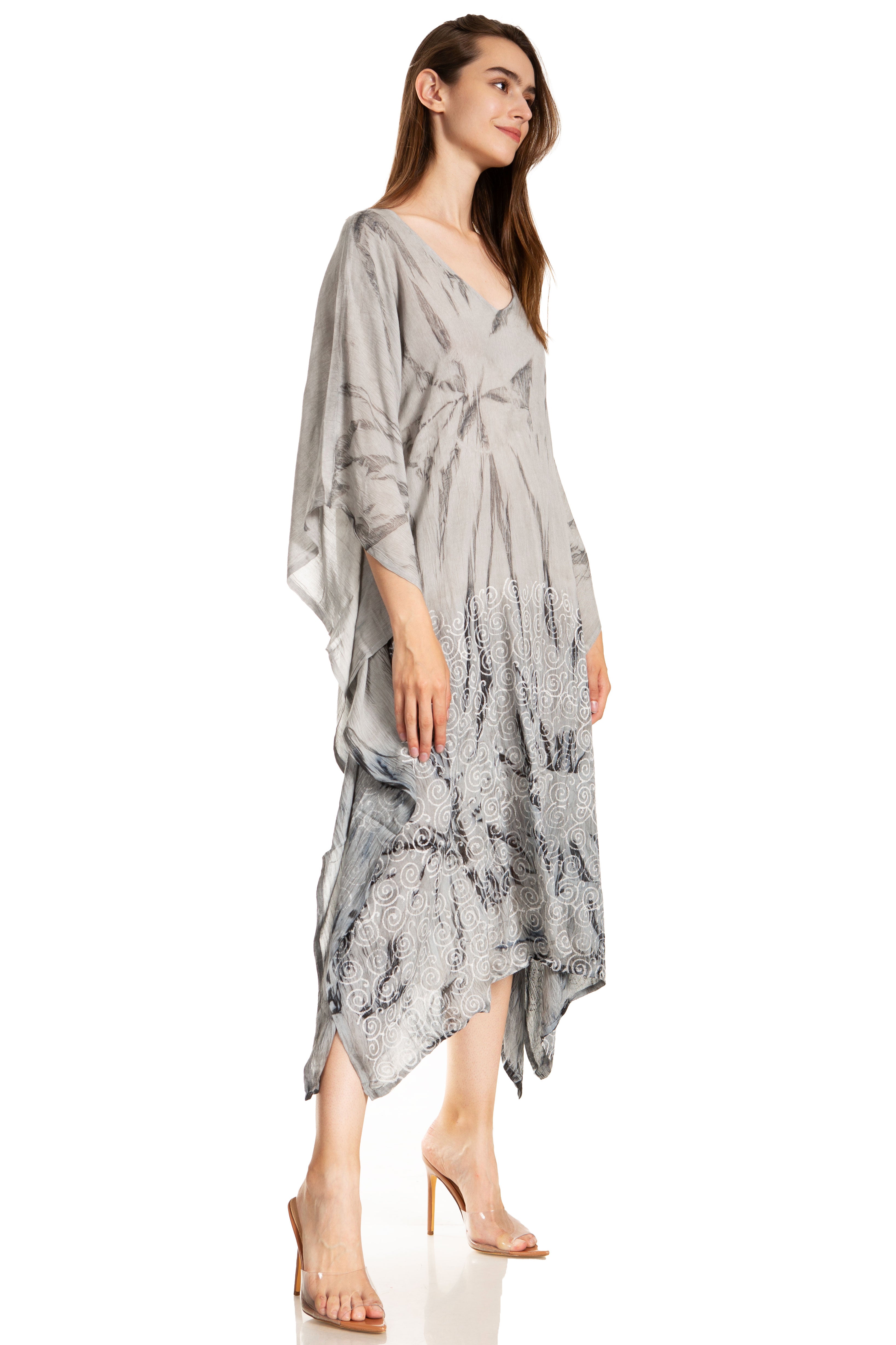 Sakkas - Clementine Third Tie Dye Caftan