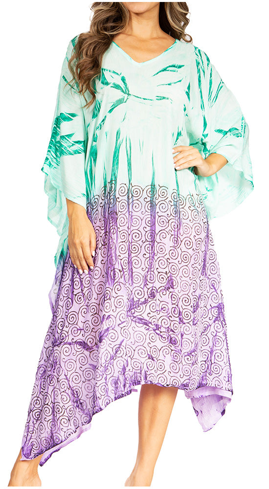 Sakkas - Clementine Third Tie Dye Caftan