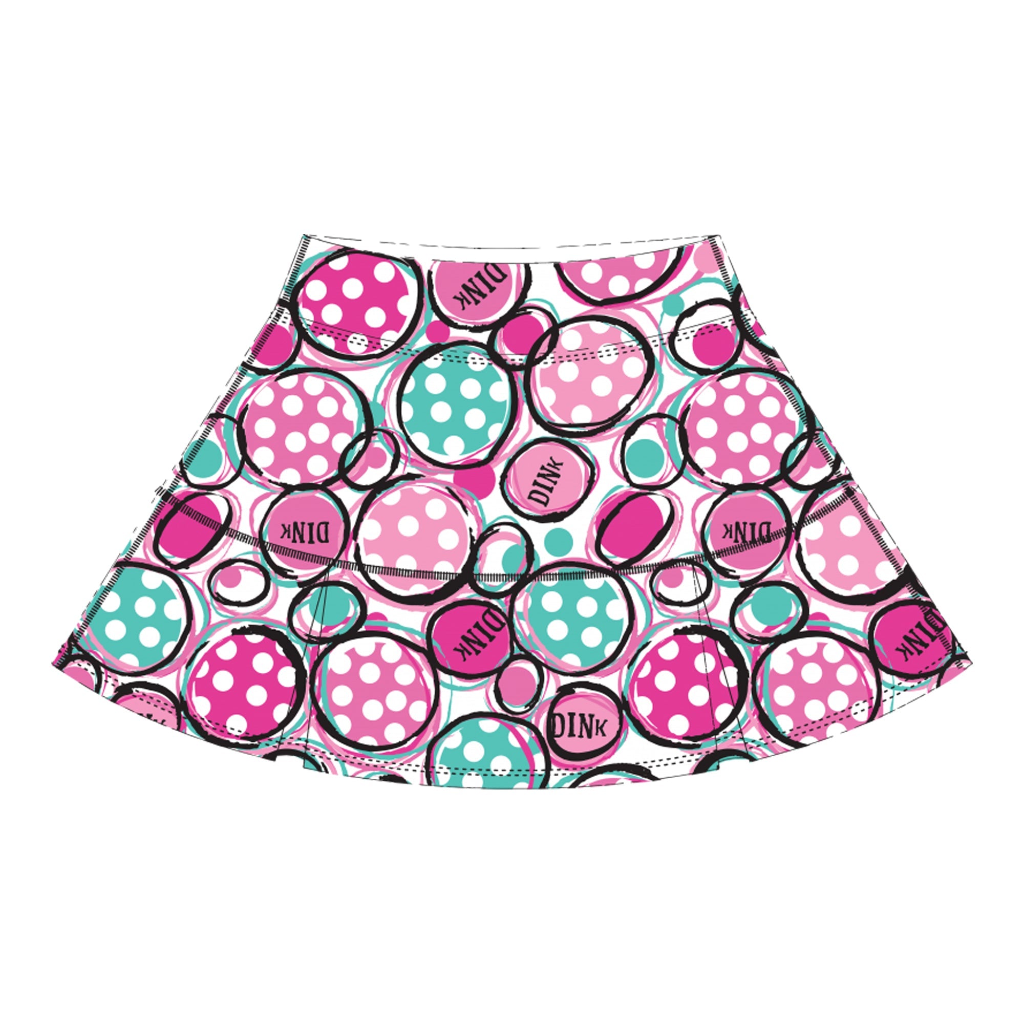 Pickleball Bella Drop Pleat Skort Dink 2