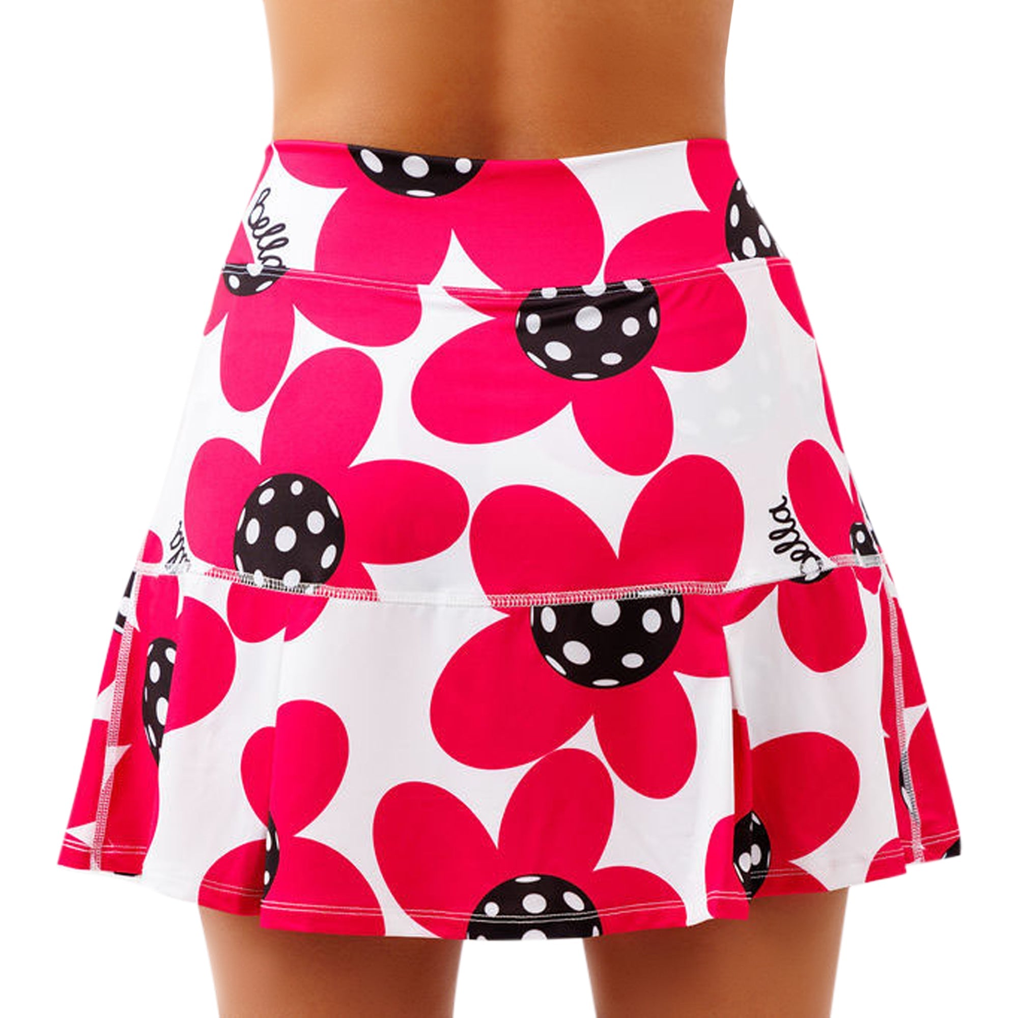 Pickleball Bella Drop Pleat Skort Poppy