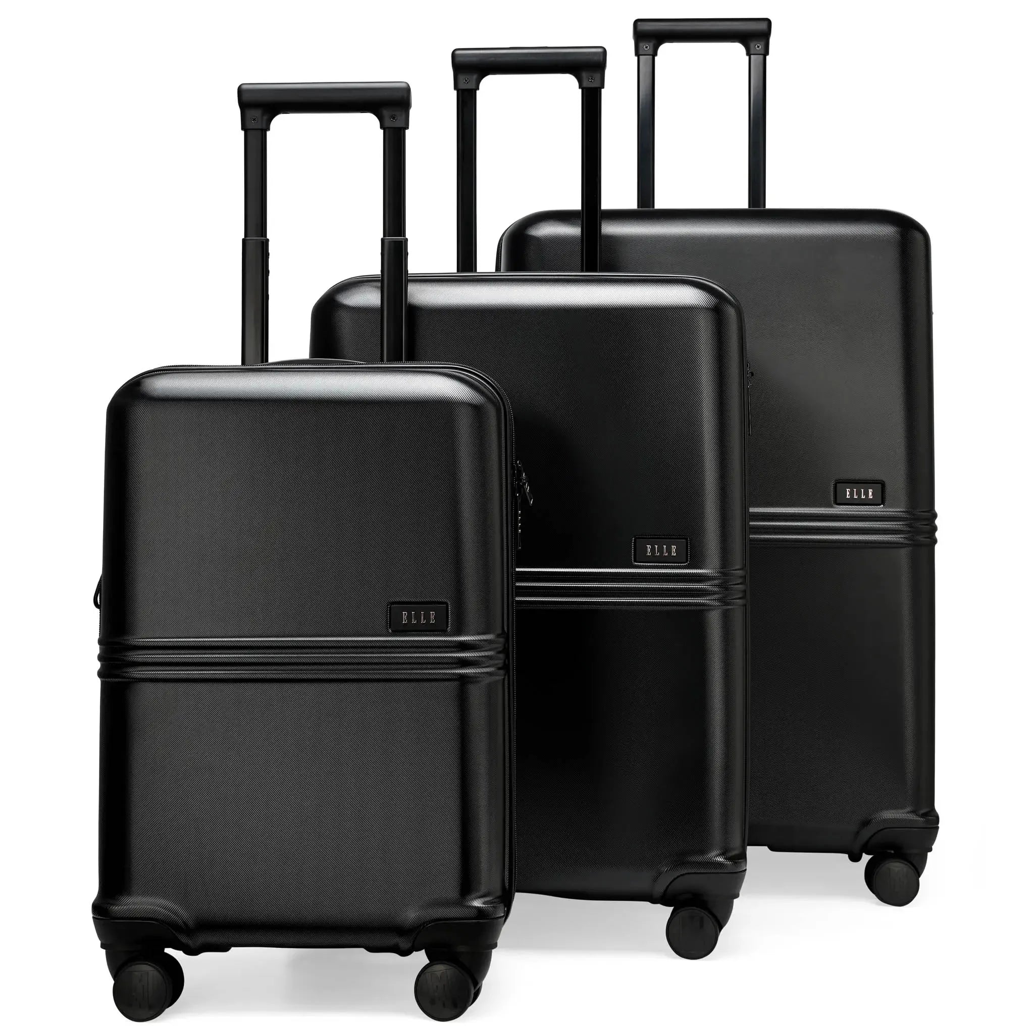 Expedition Three Piece Expandable Polycarbonate Luggage Set