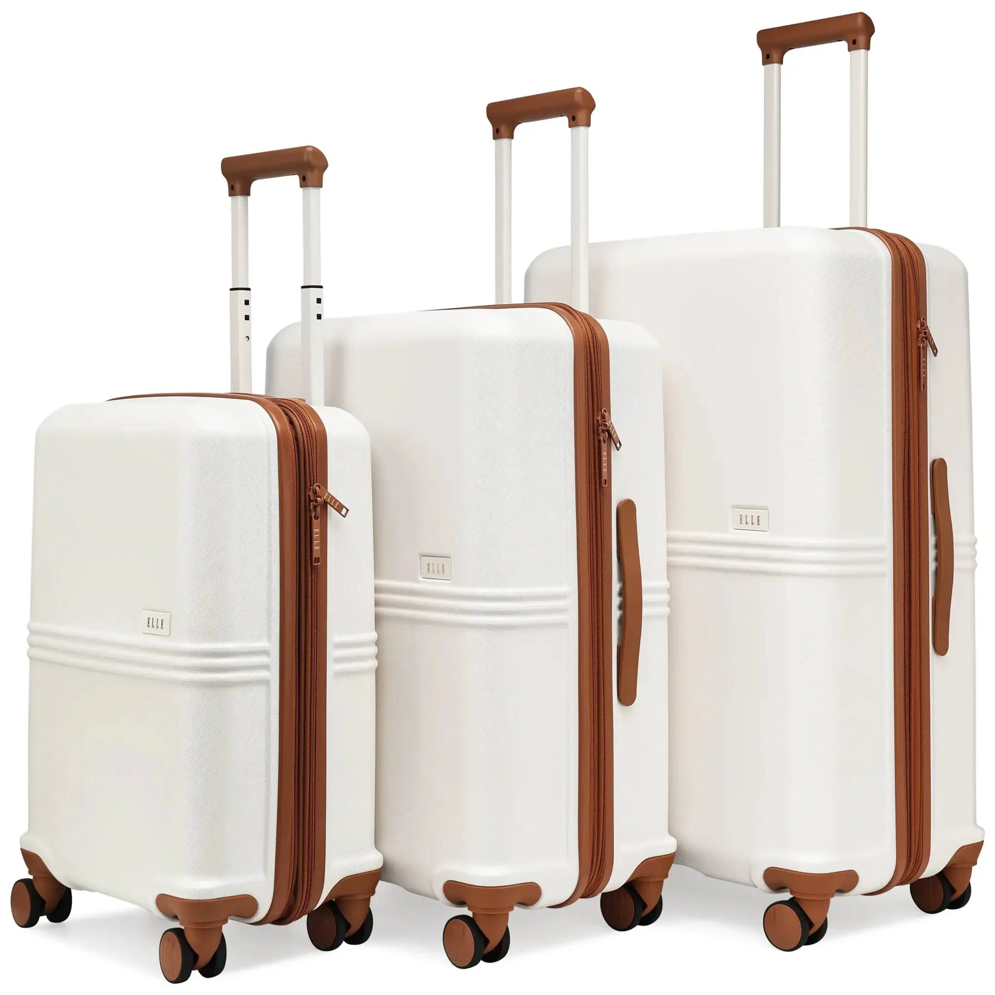 Expedition Three Piece Expandable Polycarbonate Luggage Set