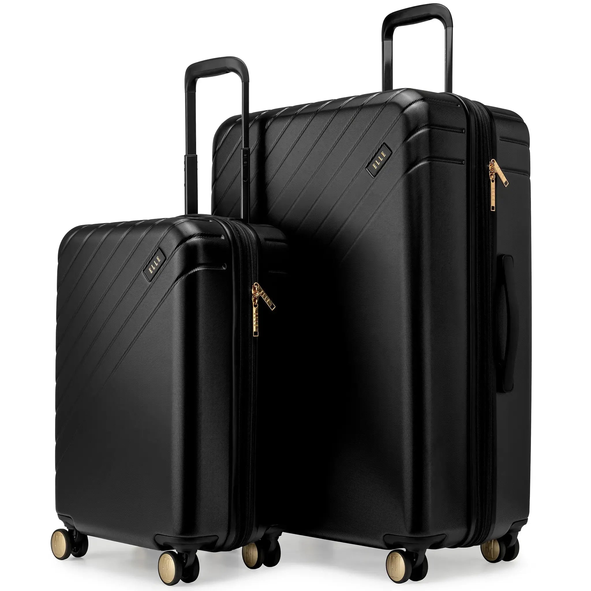 Louvre Two Piece Expandable Polycarbonate Luggage Set