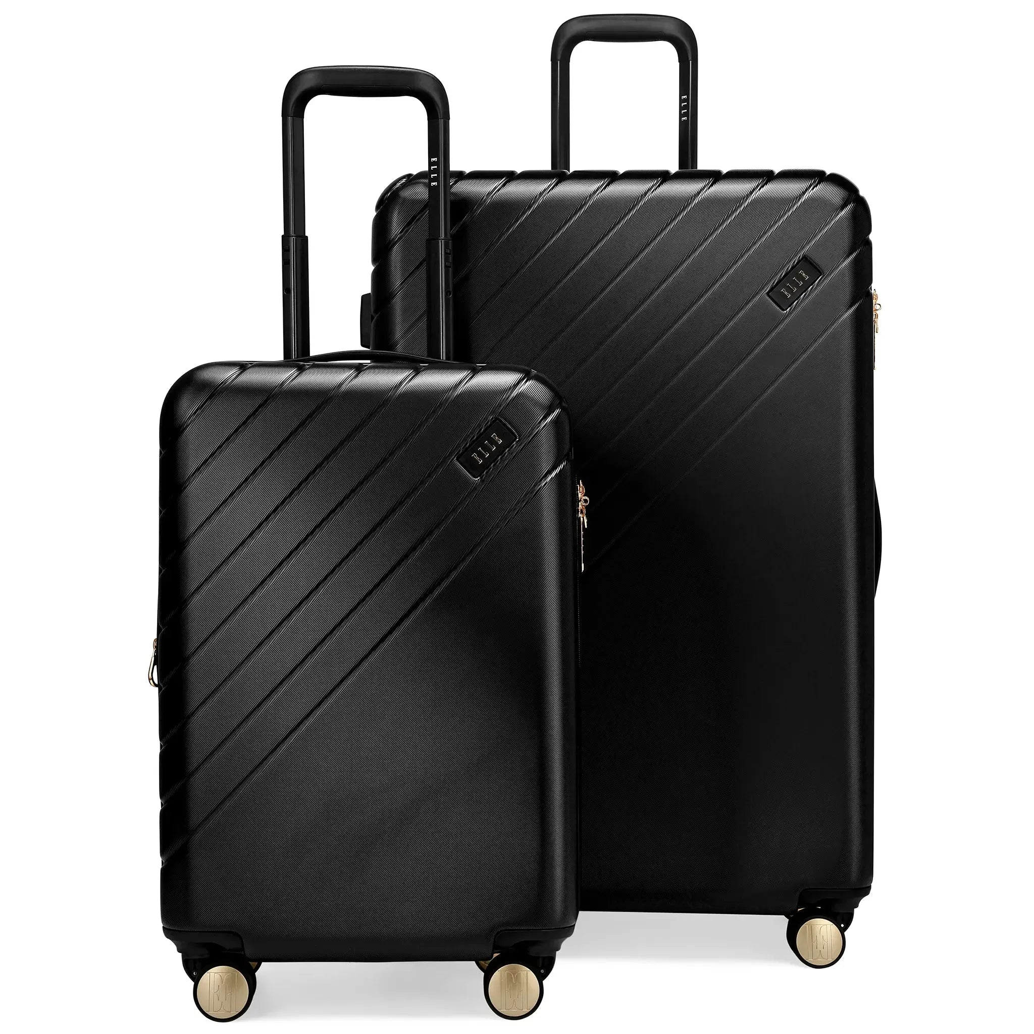 Louvre Two Piece Expandable Polycarbonate Luggage Set