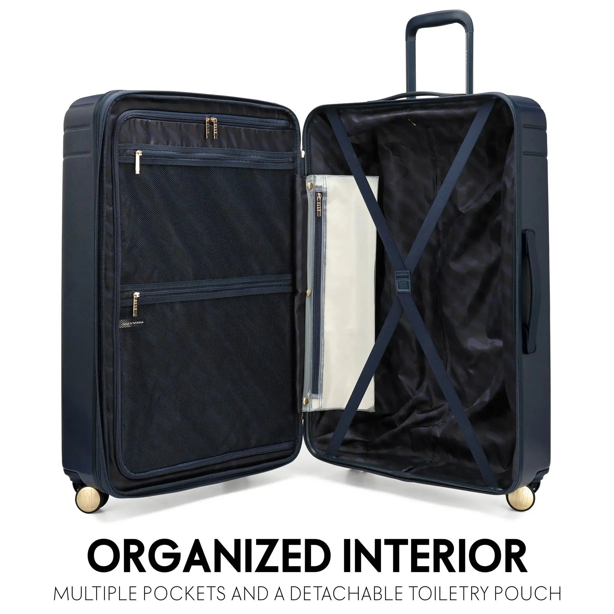 Louvre Two Piece Expandable Polycarbonate Luggage Set