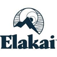Elakai logo with mountain and river design